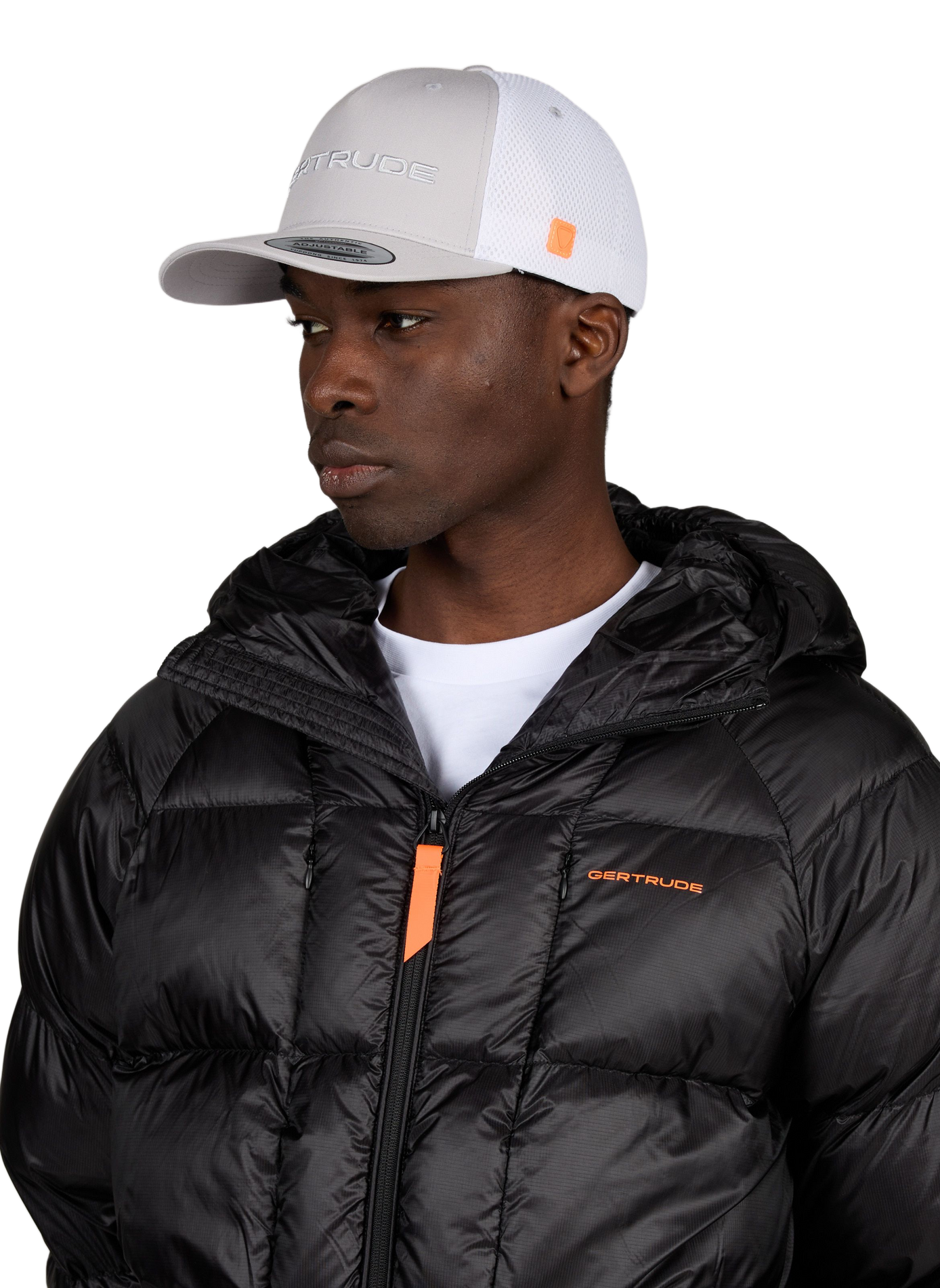 Benja embroidered logo cap | Grey GERTRUDE Men