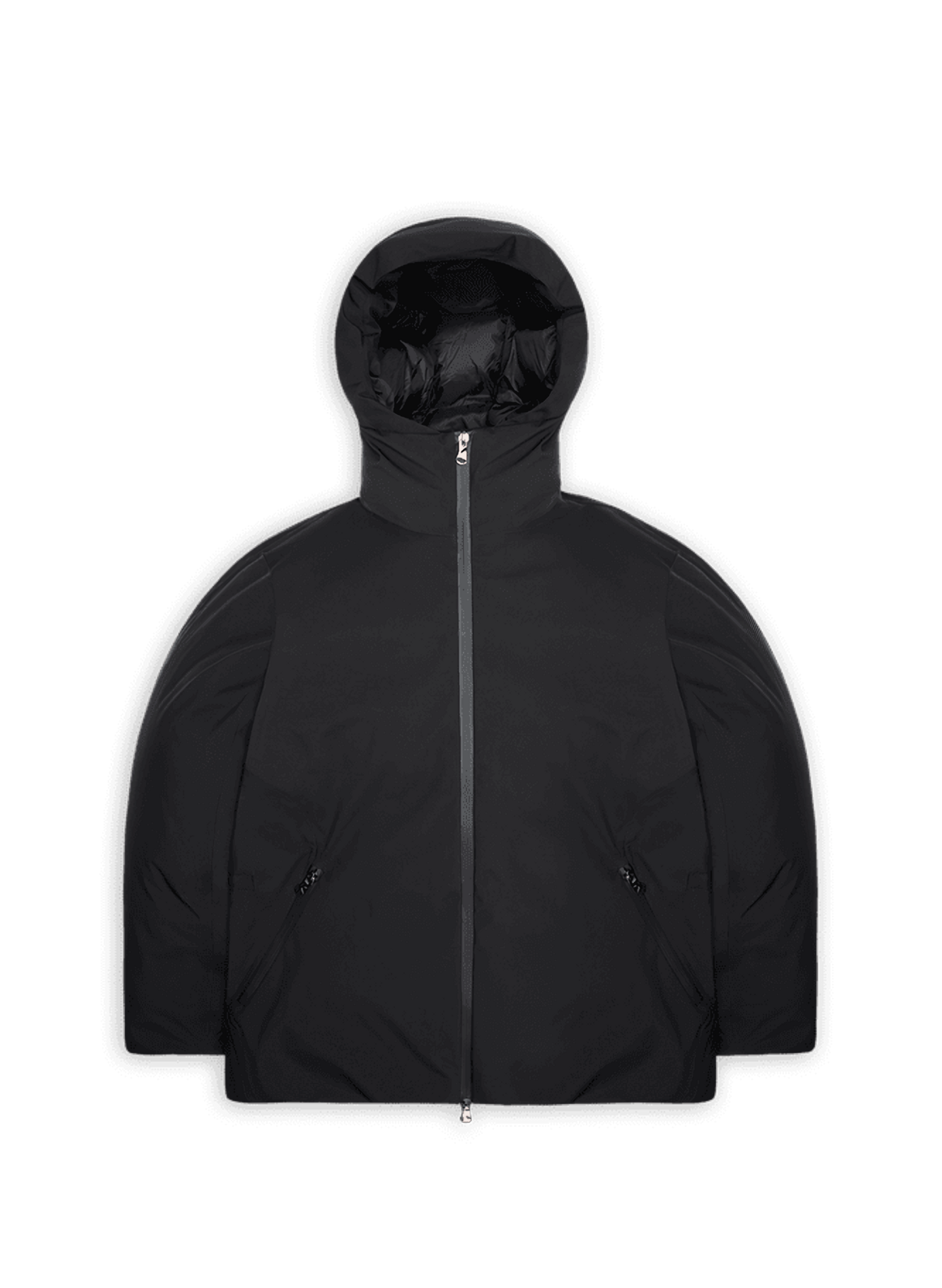 Parka con cappuccio Sarna Puffer RAINS Nero