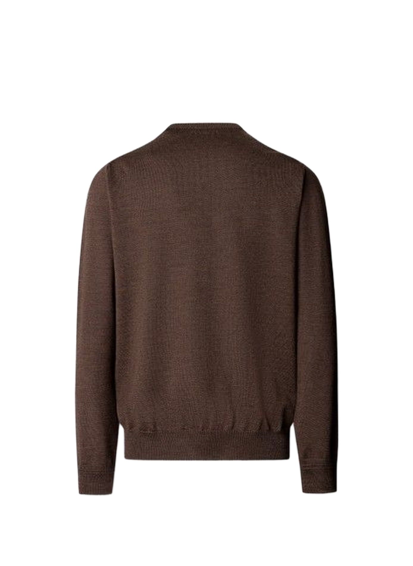 Wool V-neck jumper FACONNABLE Brown