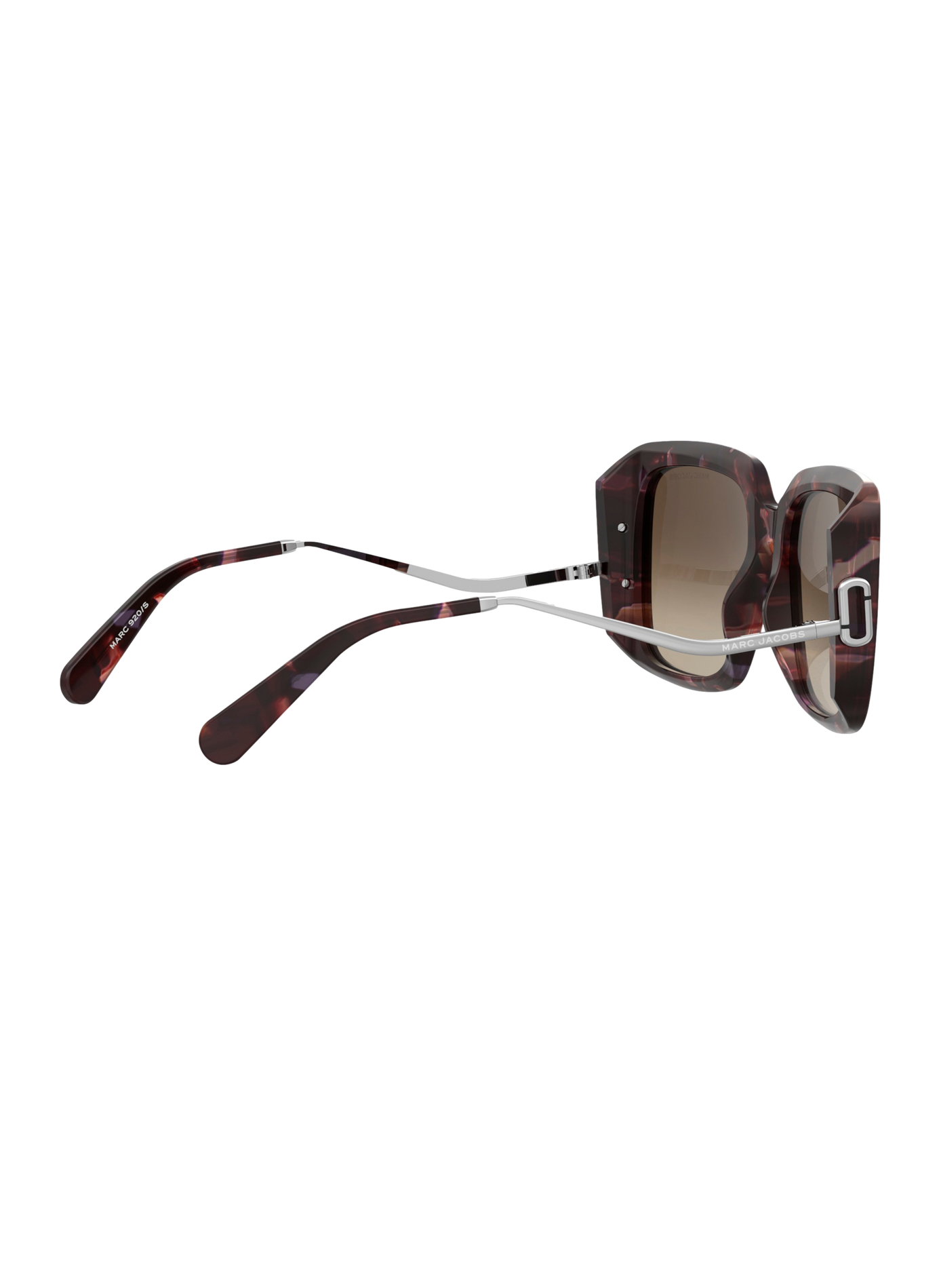Lunettes de soleil The J Marc Square MARC JACOBS Marron