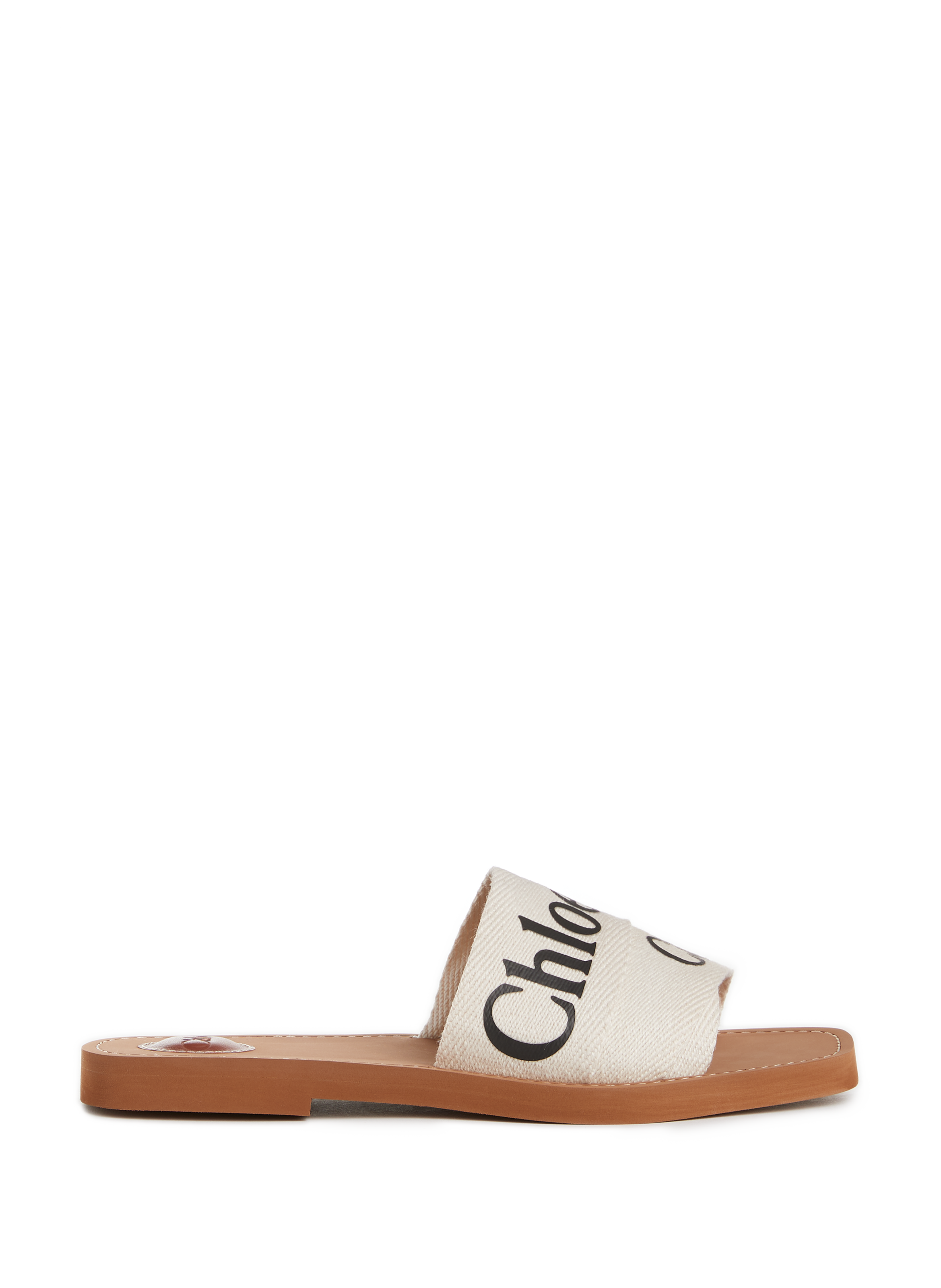 CHLOÉ Mules Woody Blanc