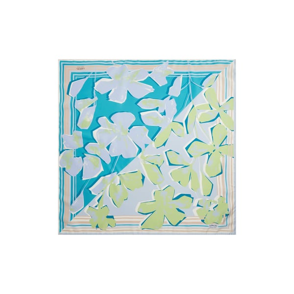 Carré de soie Fleurs Arty