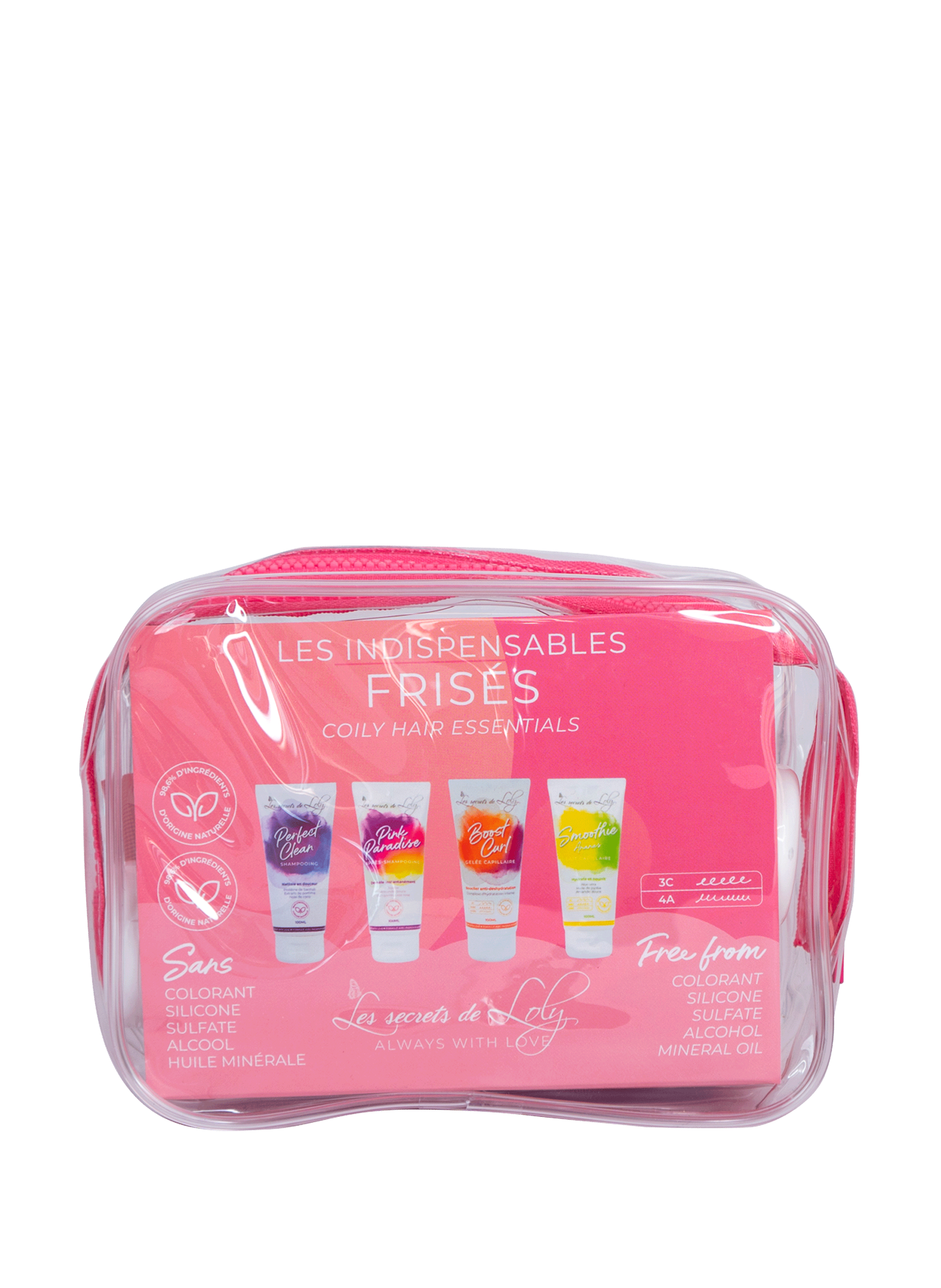 TROUSSE DE VOYAGE FRISES LES SECRETS DE LOLY pour PRINTEMPS BEAUTÉ