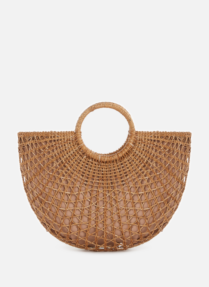 SAISON 1865 straw handbag