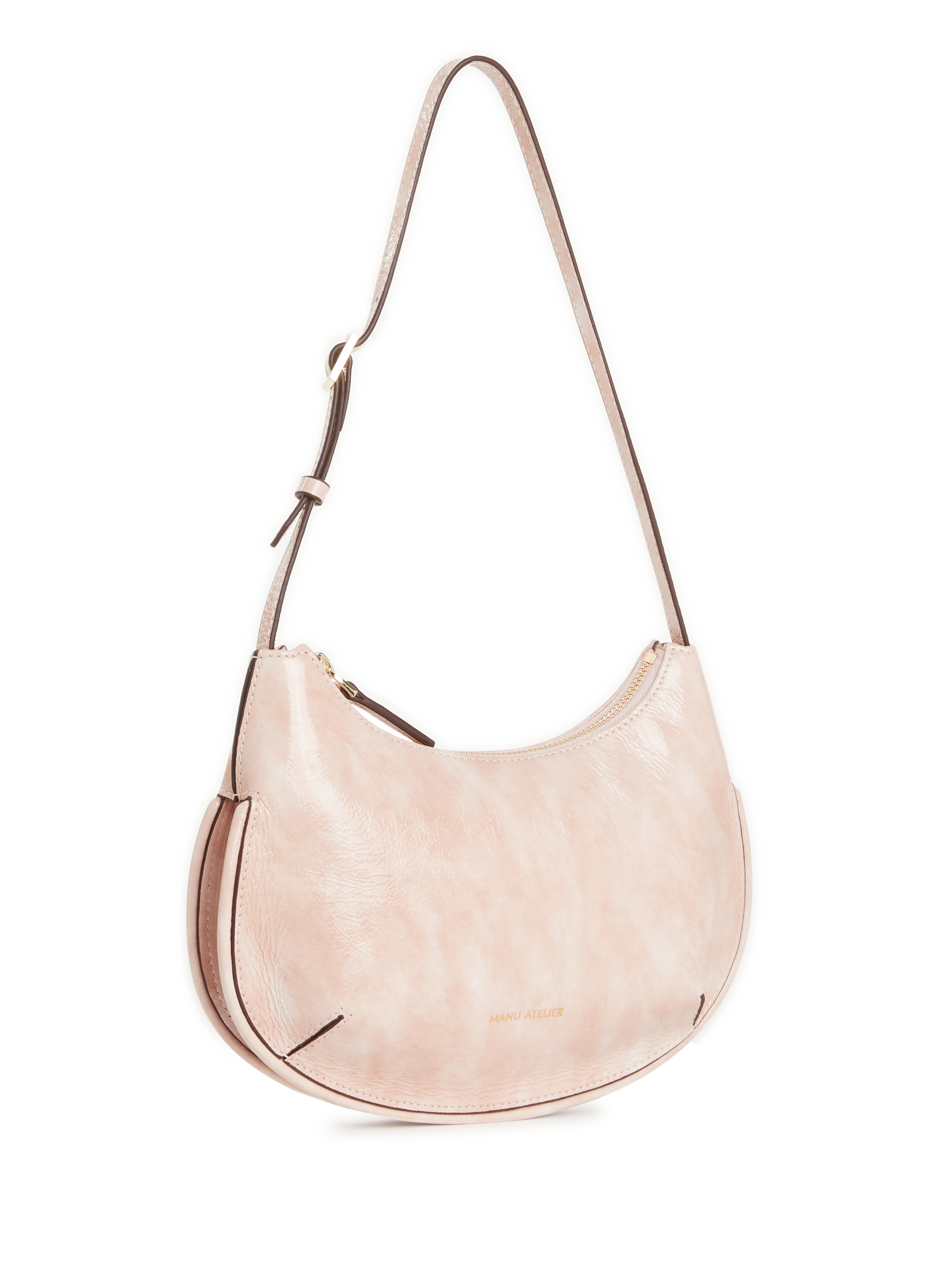 Sac à main Ilda en cuir MANU ATELIER Rose