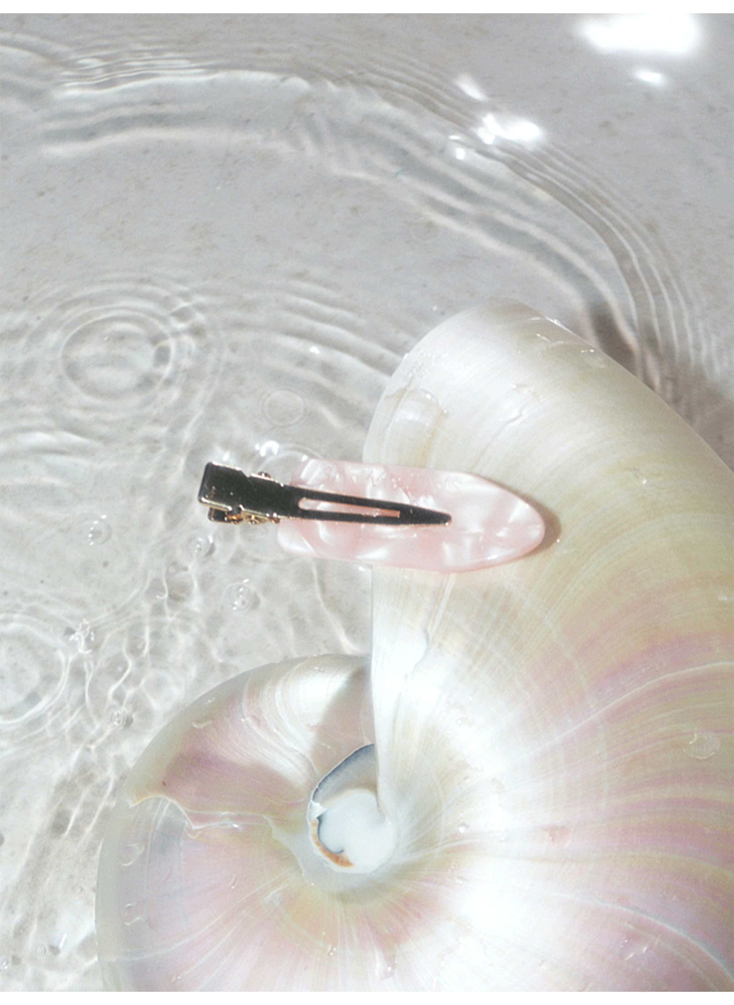 Backstage Clips en Quarz rose SALT & WAVE No color