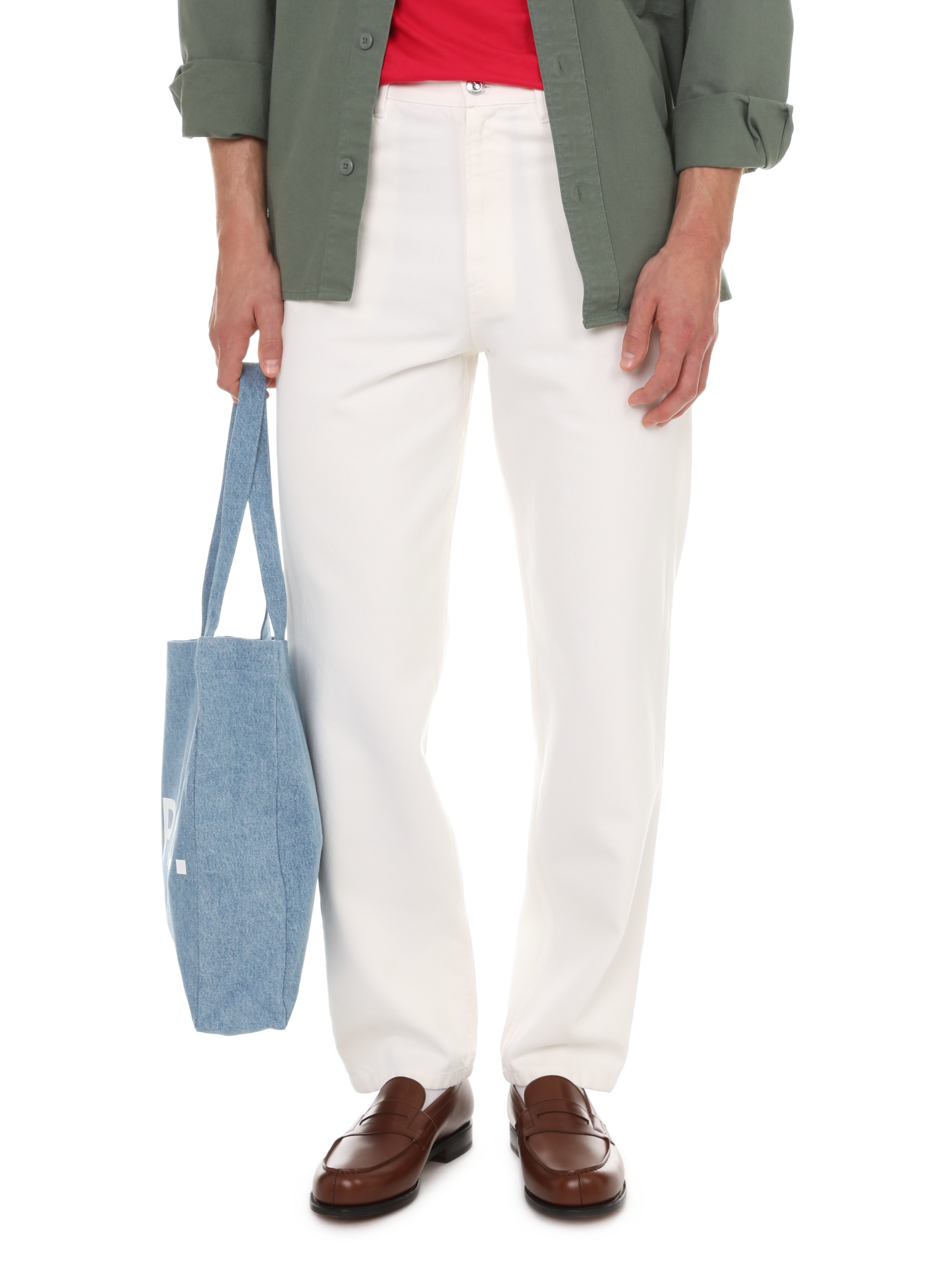 Leather Moccasins  J.M. WESTON Brown