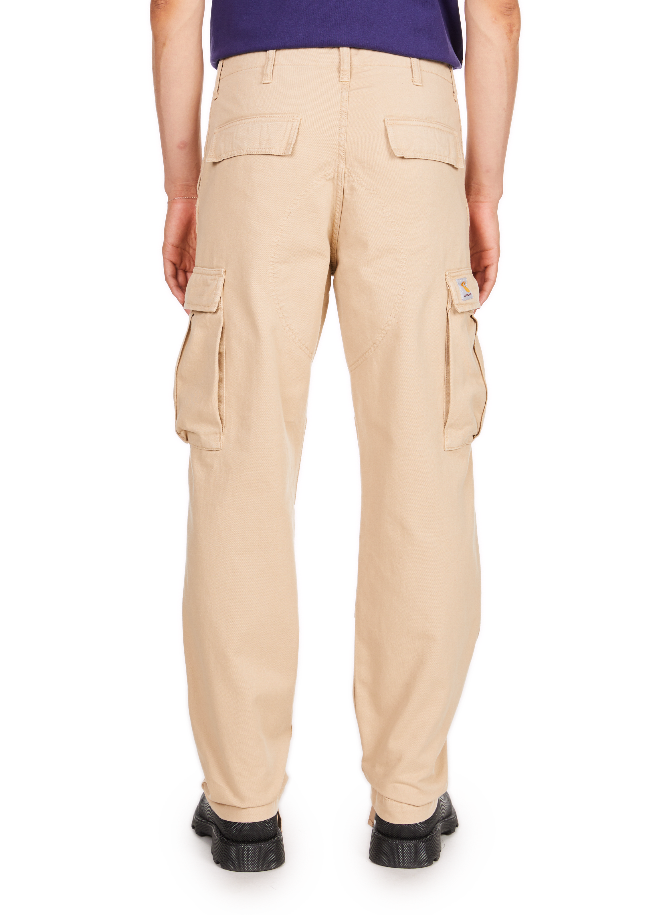 Trousers with pockets CARHARTT WIP Beige