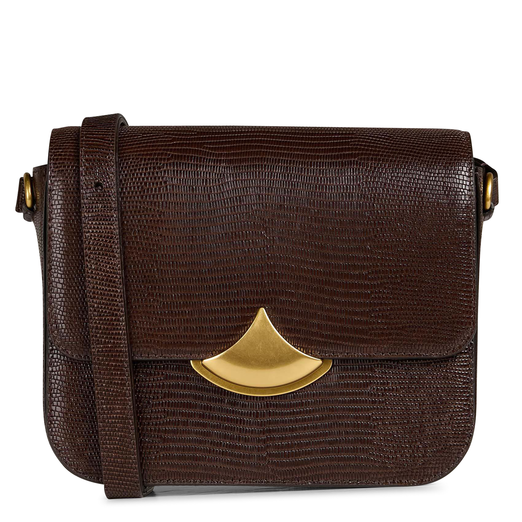 Sac bandoulière en cuir diviluz e SESSUN Marron