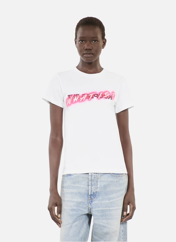 T-shirt en coton what is Blanc by THE KOOPLES THE KOOPLES T-shirt en coton what is Blanc