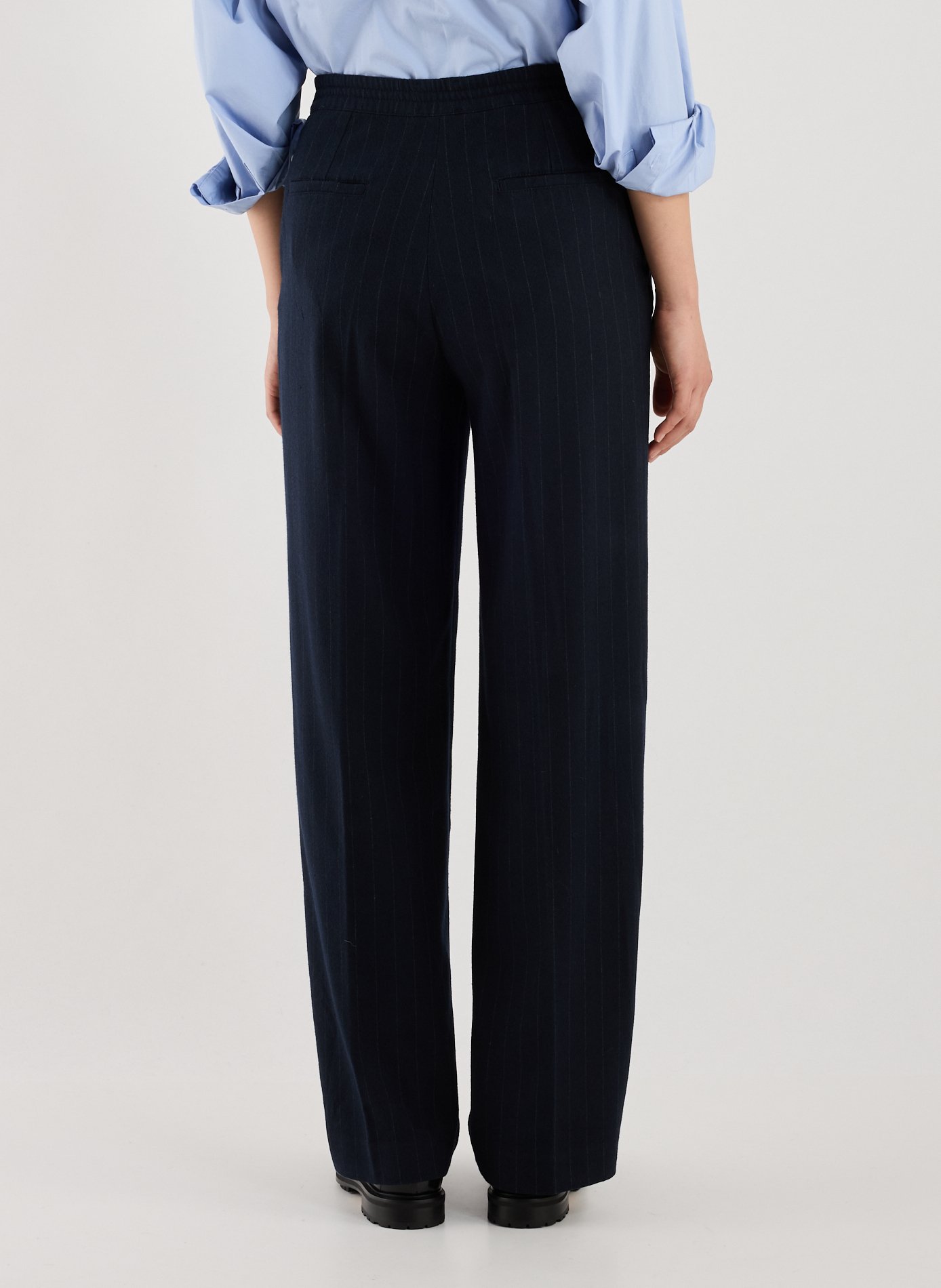 Pantalon droit rayé BELLEROSE Multicolore