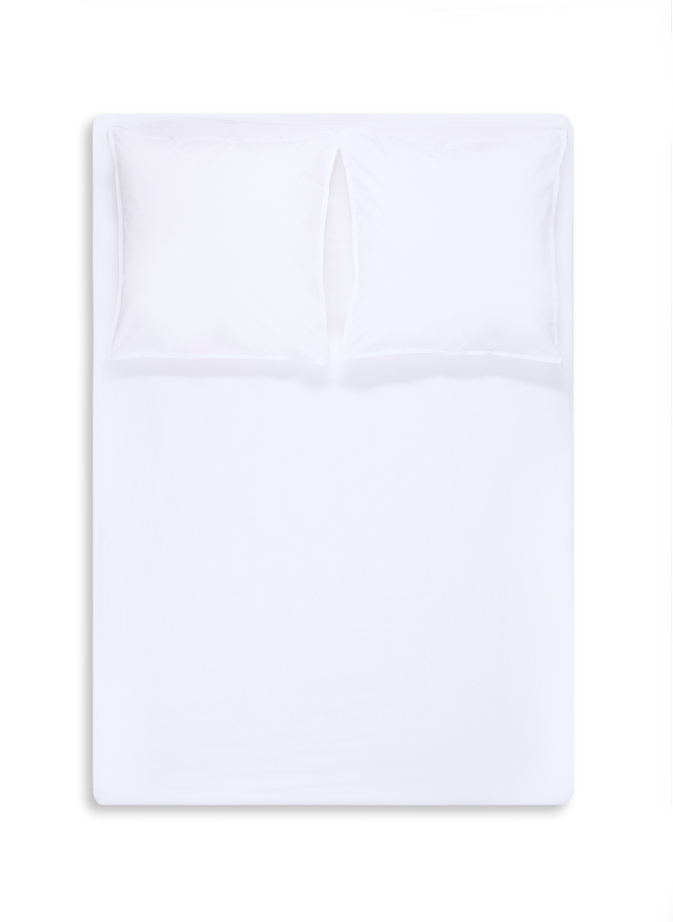 Cotton percale duvet cover AU PRINTEMPS PARIS White