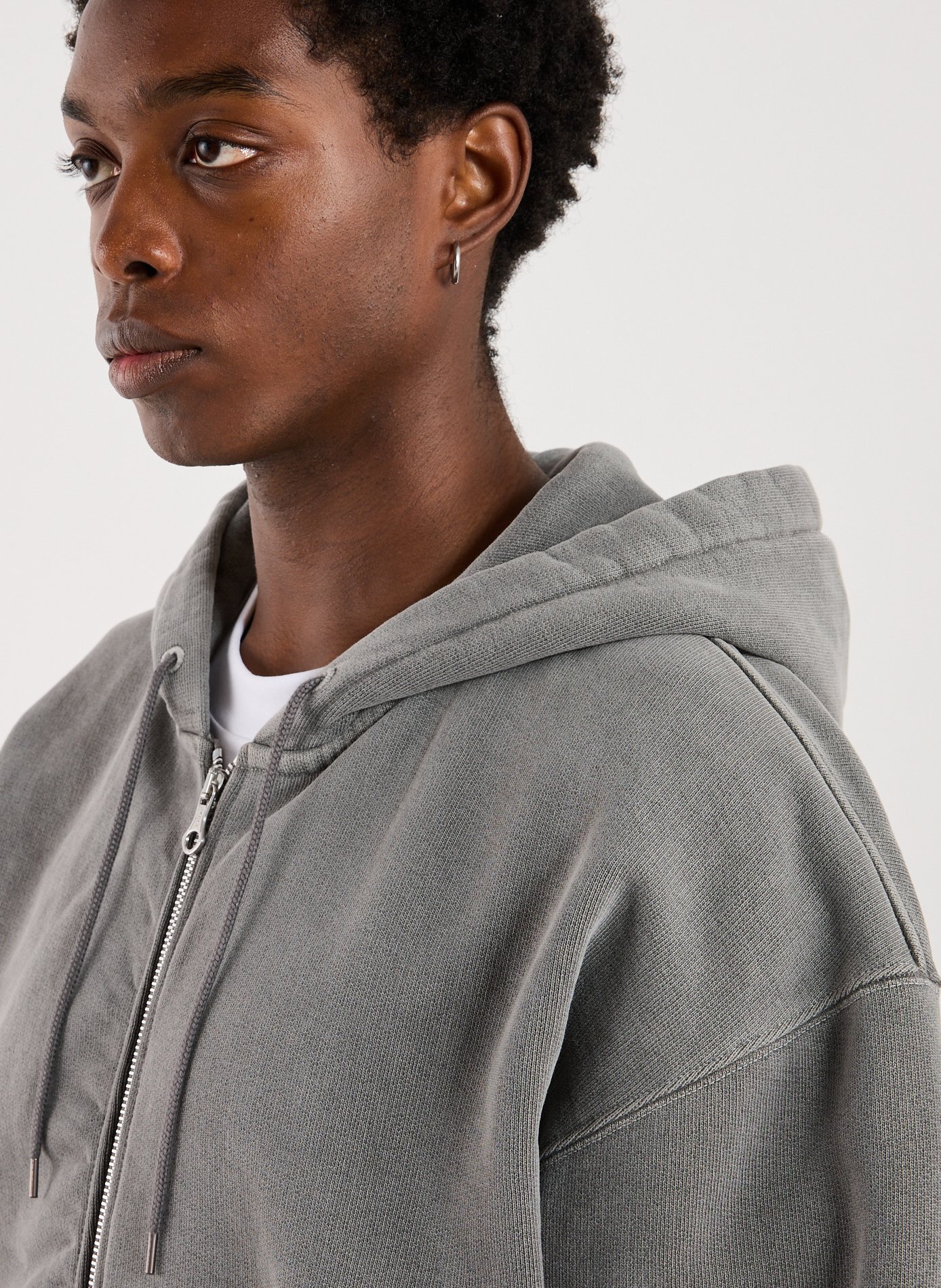 Hoodie à glissière OUR LEGACY Gris