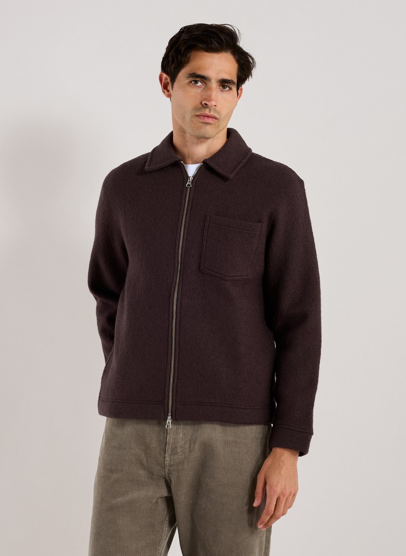 SAMSOE SAMSOE Double-breasted blazer Brown