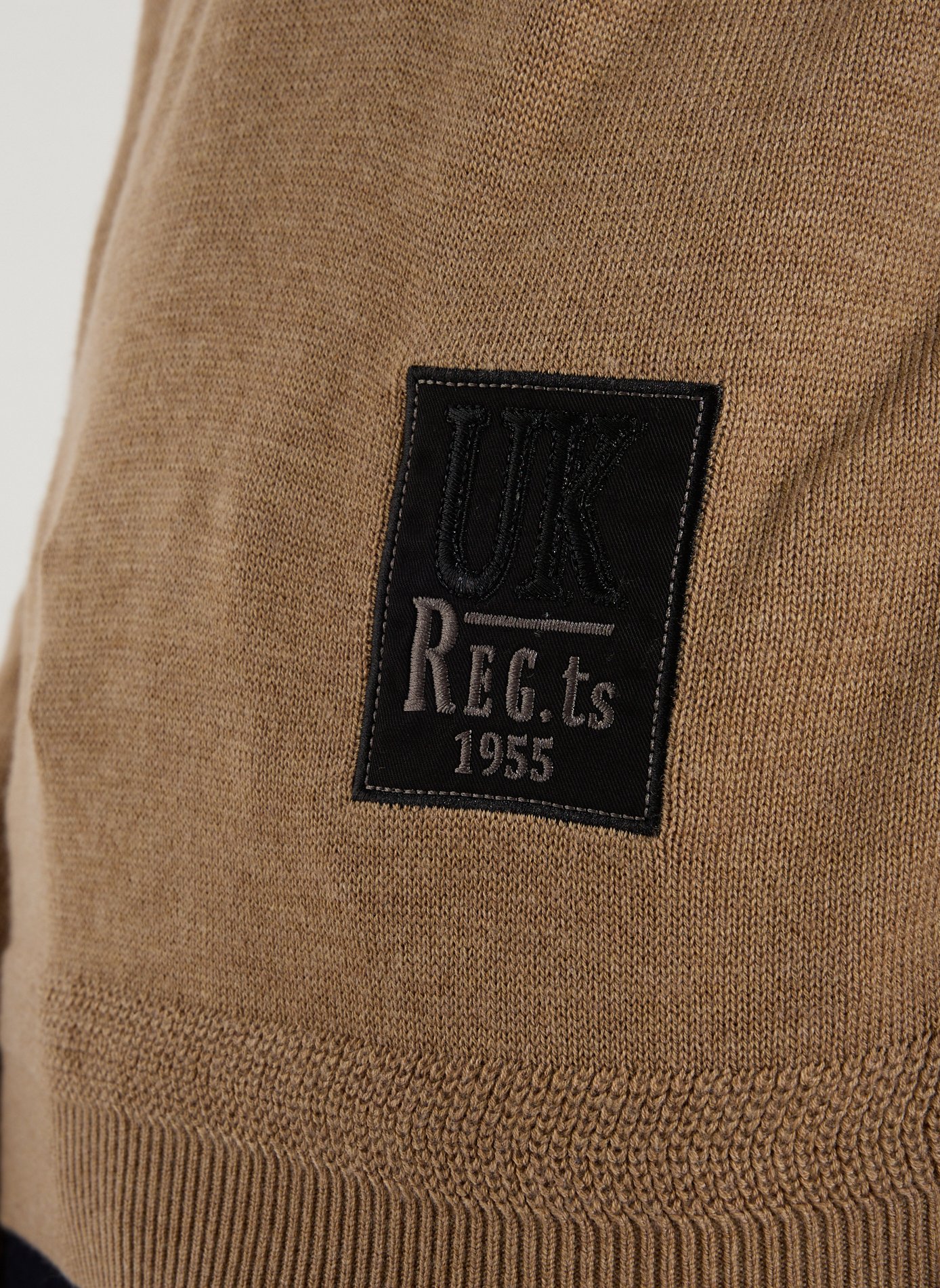 Pull à col roulé en laine mélangée LA MARTINA Beige