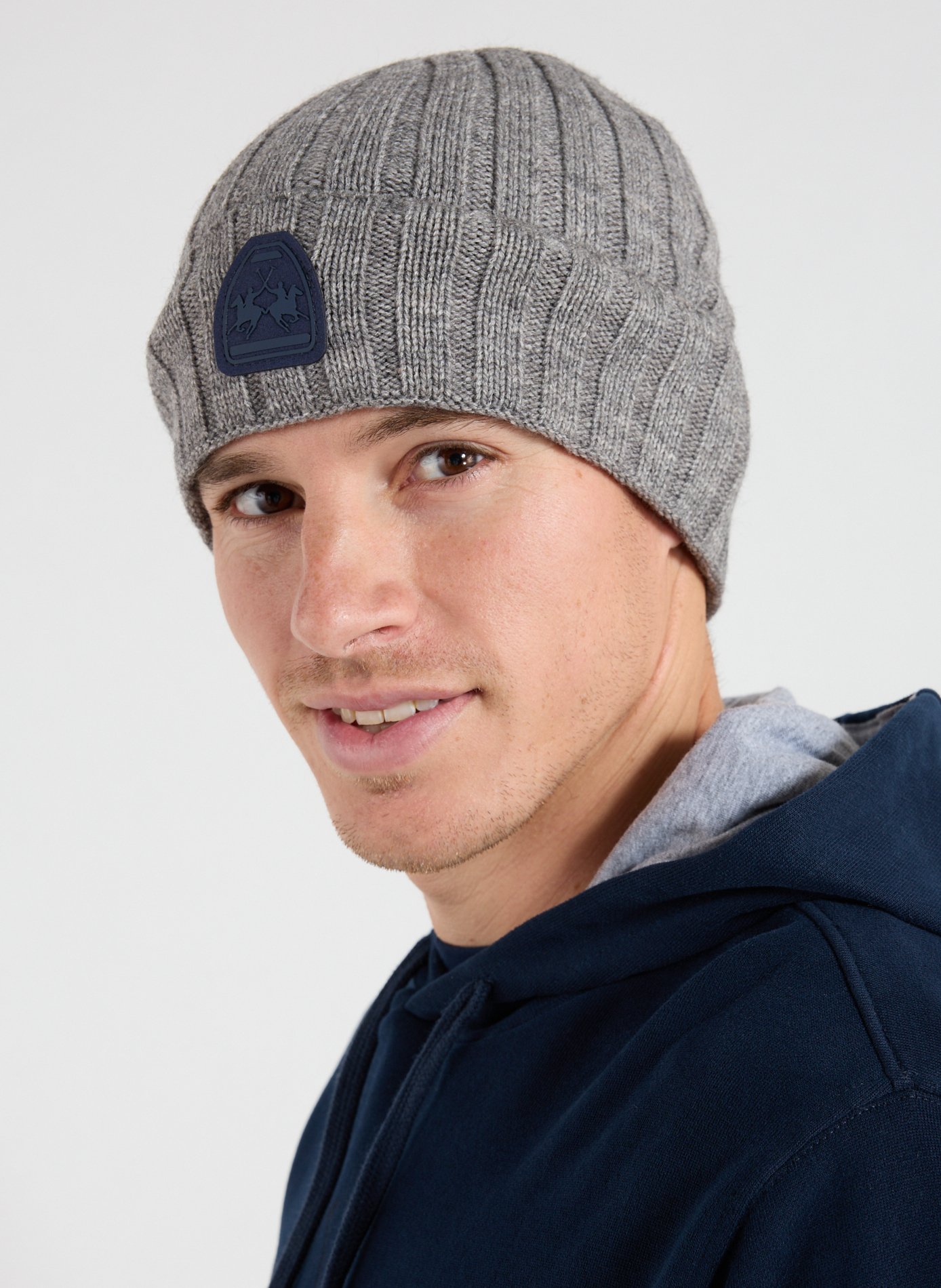 Logo beanie LA MARTINA Grey