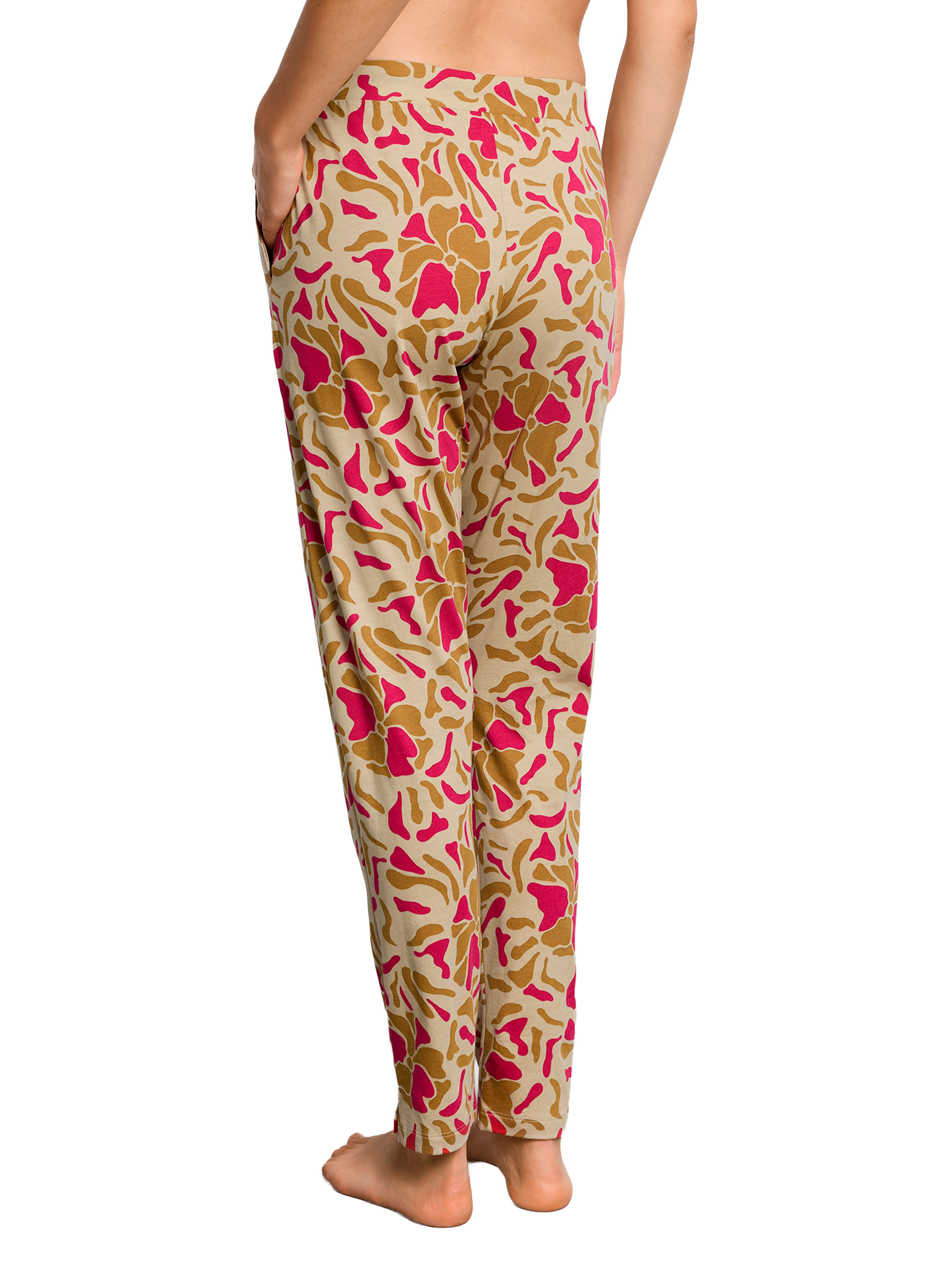 Printed pajama pants in blended cotton HANRO Multicolour