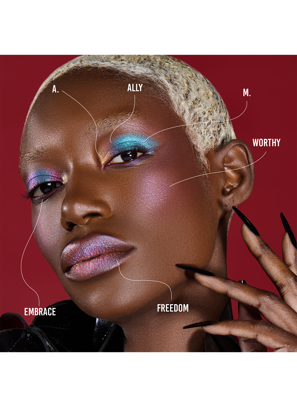 Pride Palette Love Is Love DANESSA MYRICKS No color