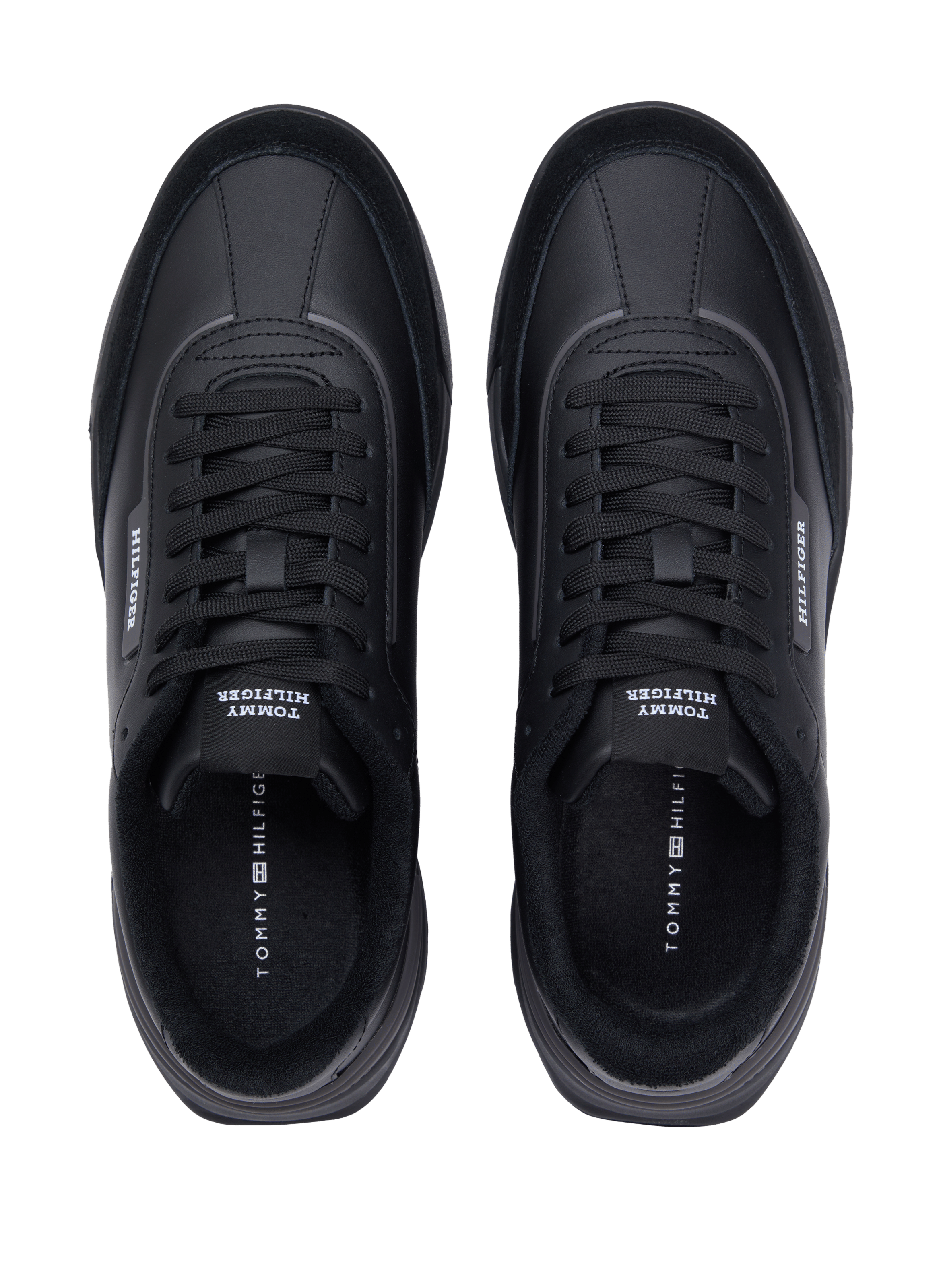 Basket semelle épaisse crantée TOMMY HILFIGER Noir