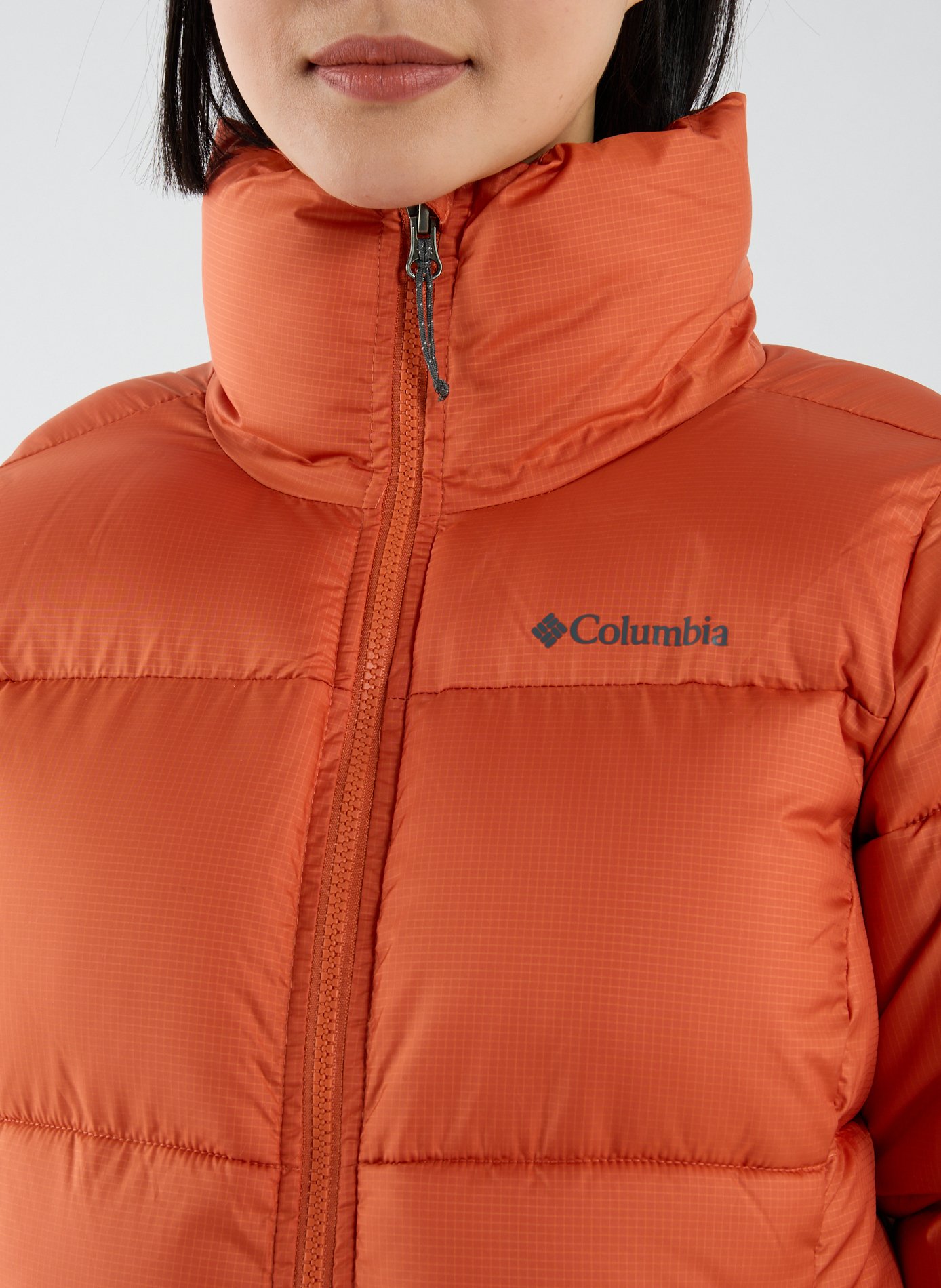 Doudoune droite à col montant COLUMBIA Rouge