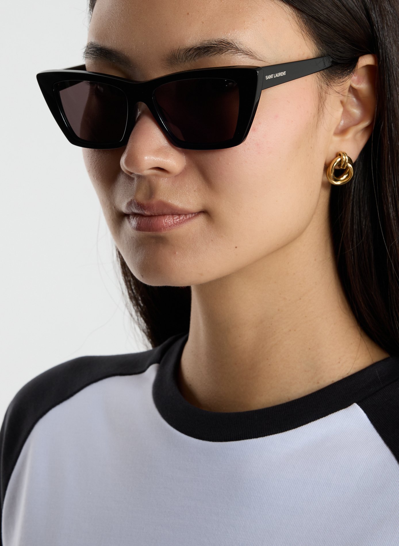 Mica sunglasses SAINT LAURENT Black