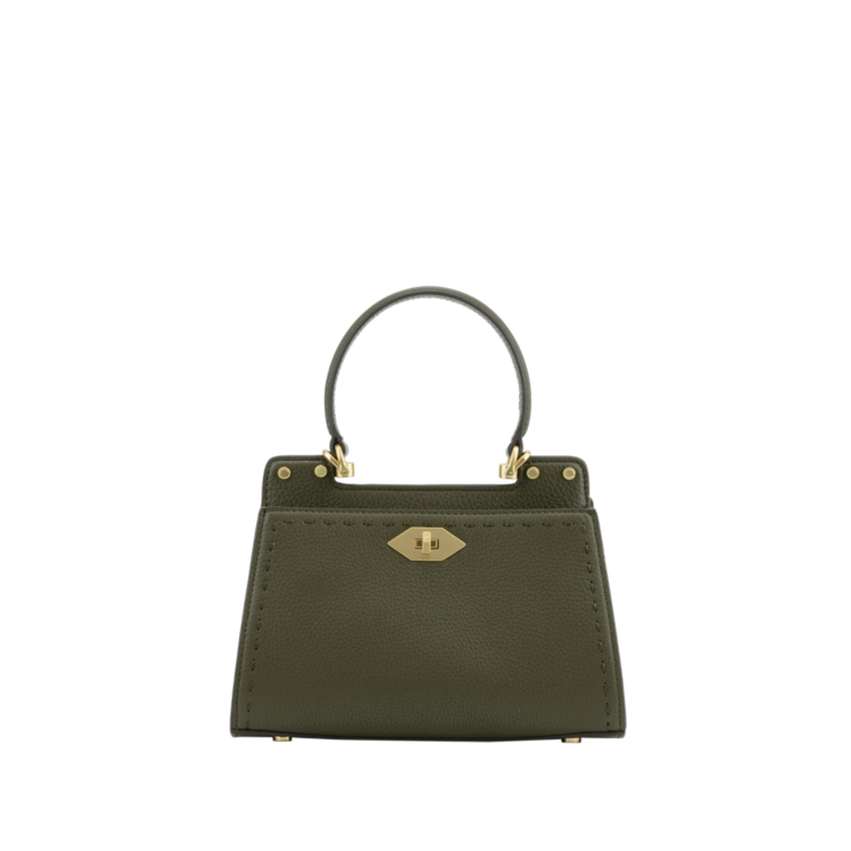 Trianon - sac à main POURCHET Kaki