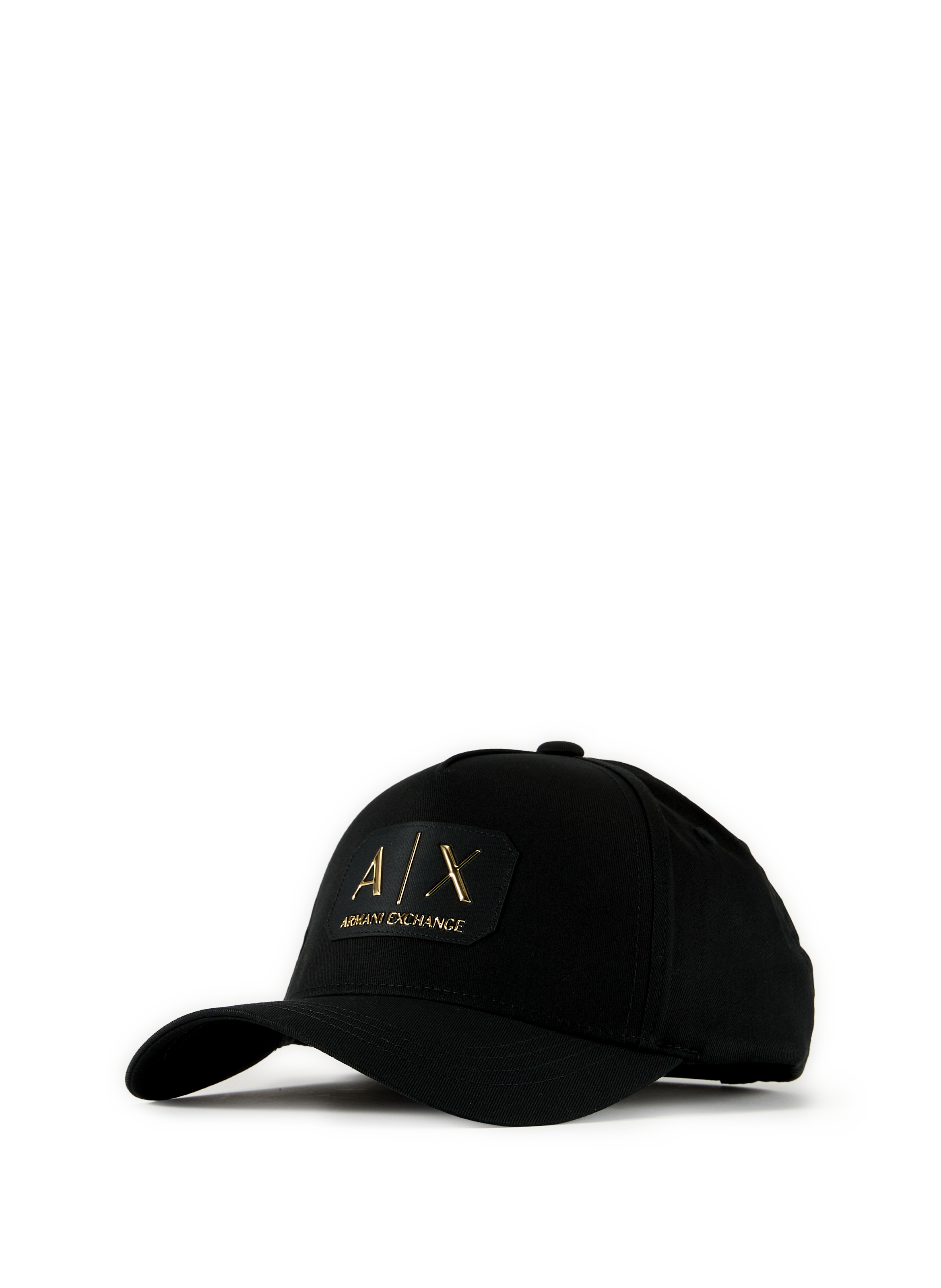 Cotton Baseball Cap ARMANI EXCHANGE Black