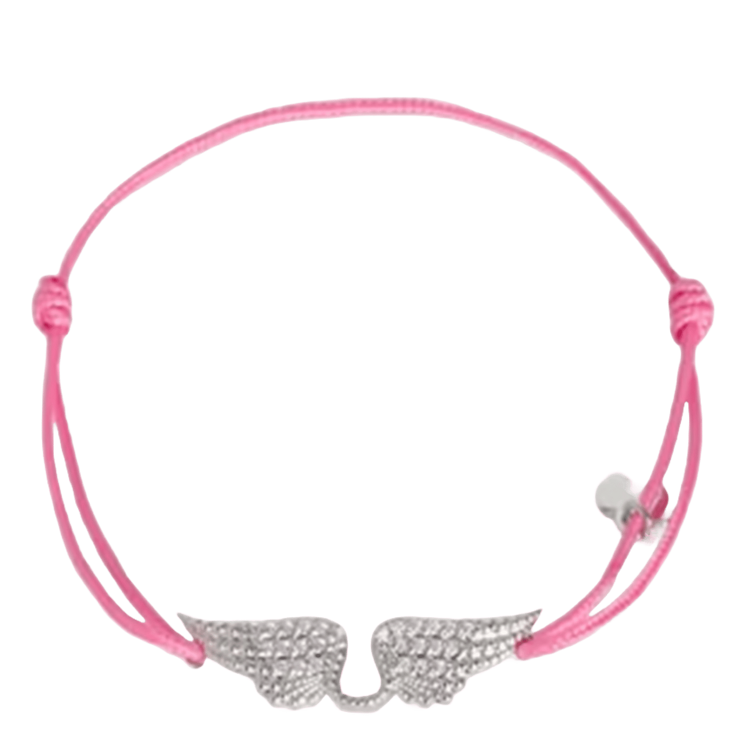 Bracelet à strass link ZADIG&VOLTAIRE Rose