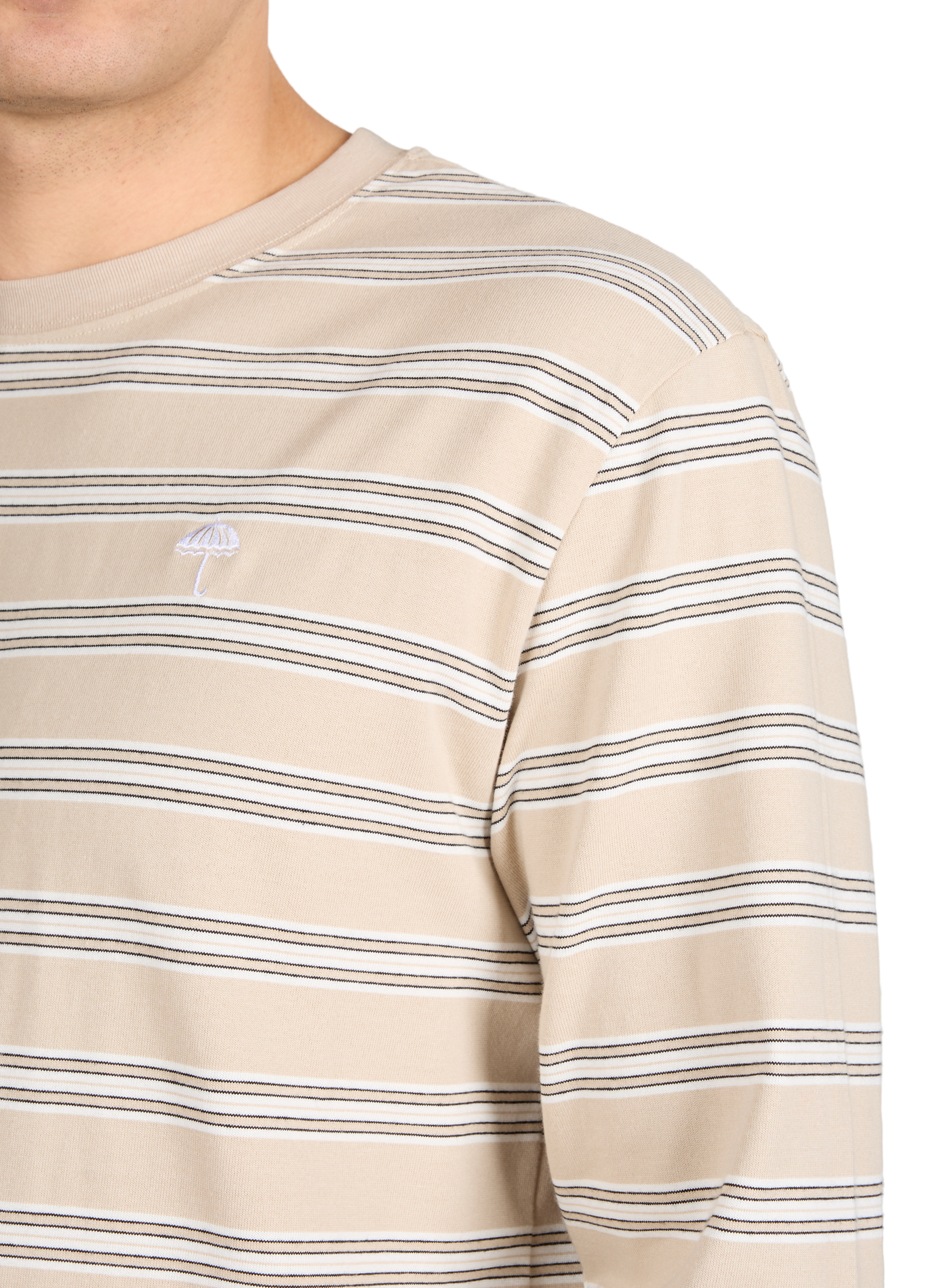 Striped T-shirt HELAS CAPS Beige