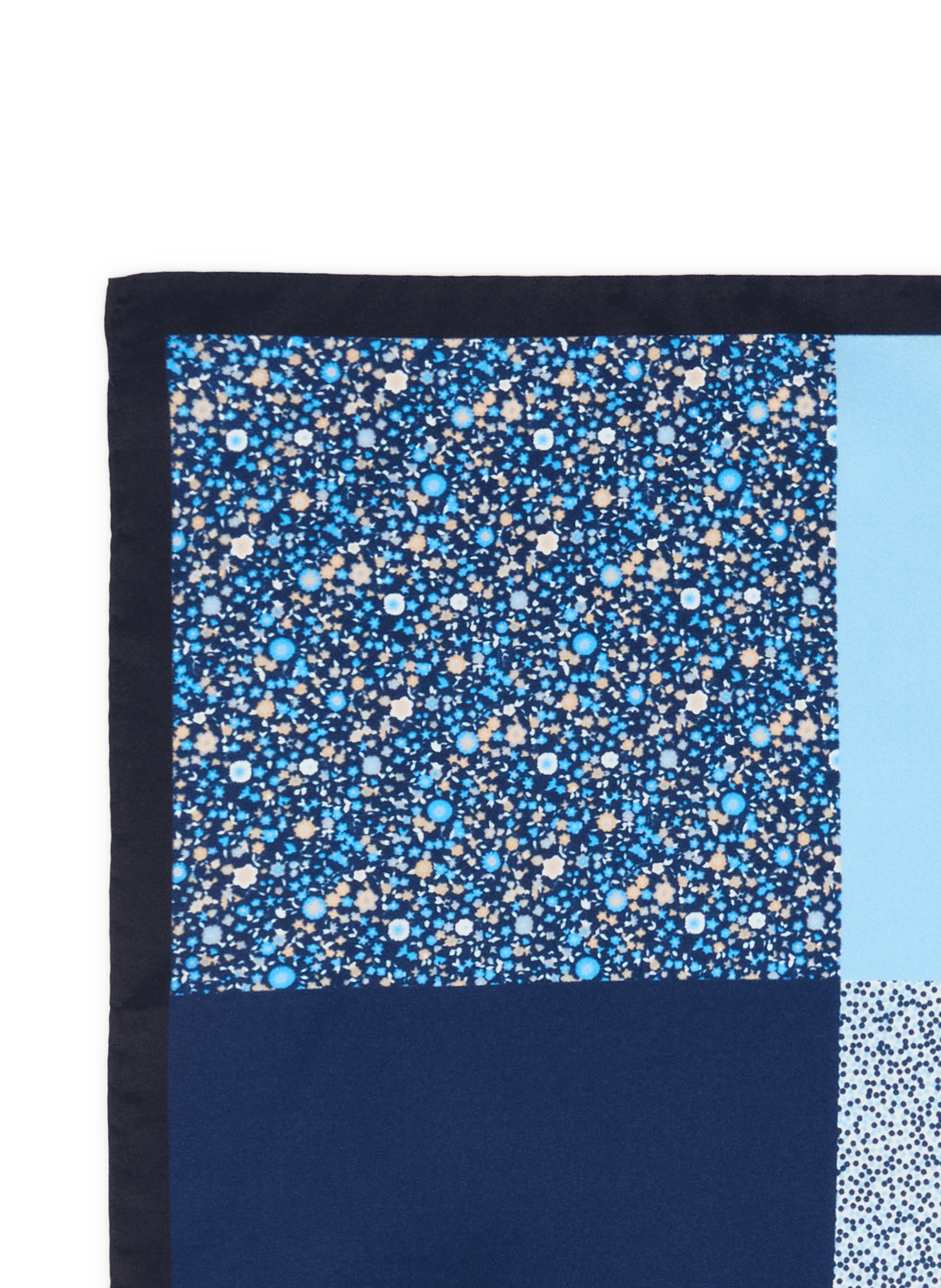 Square silk printed scarf AU PRINTEMPS PARIS Multicolour