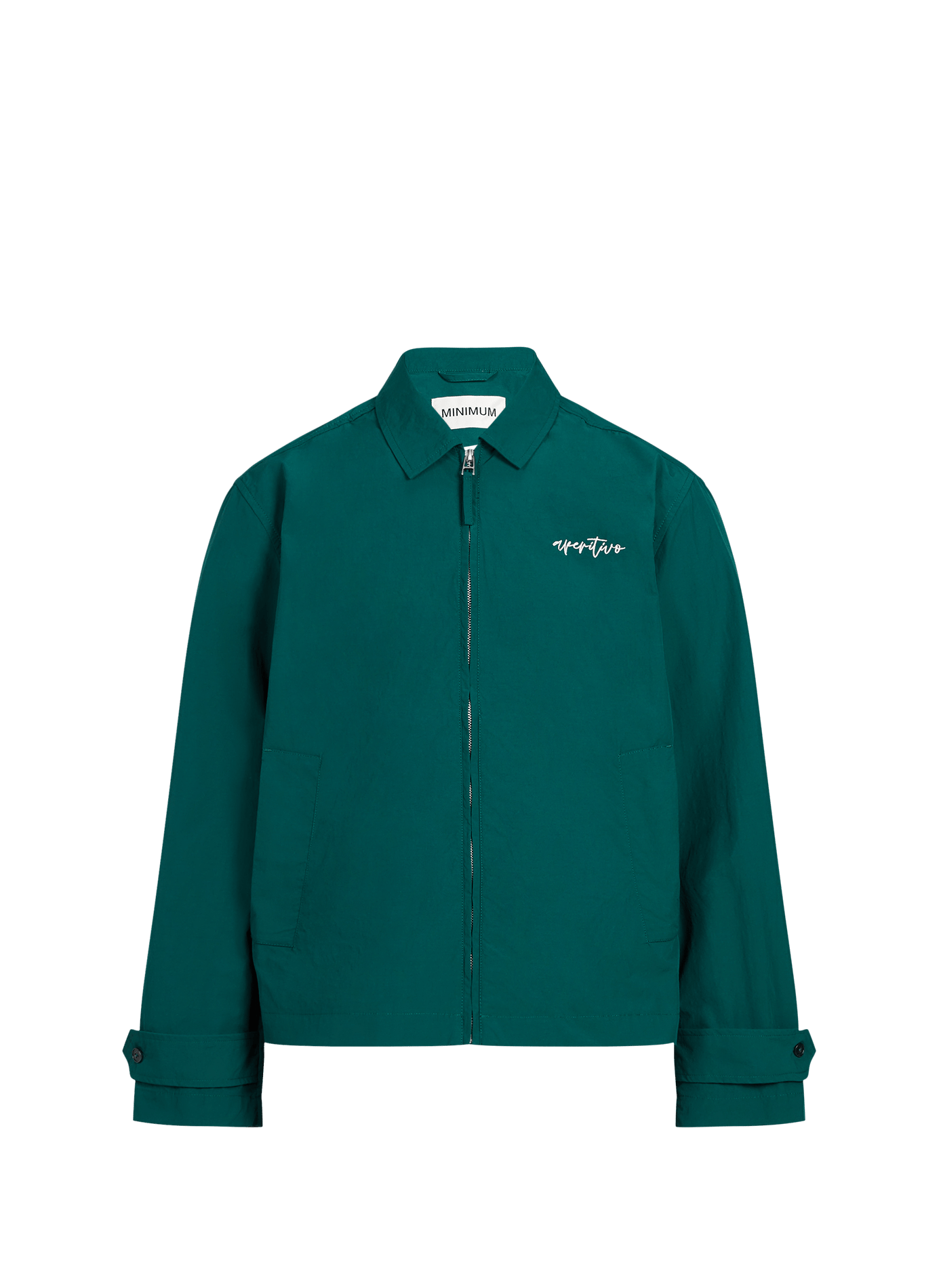 Straight jacket Kody with embroidered logo MINIMUM Green