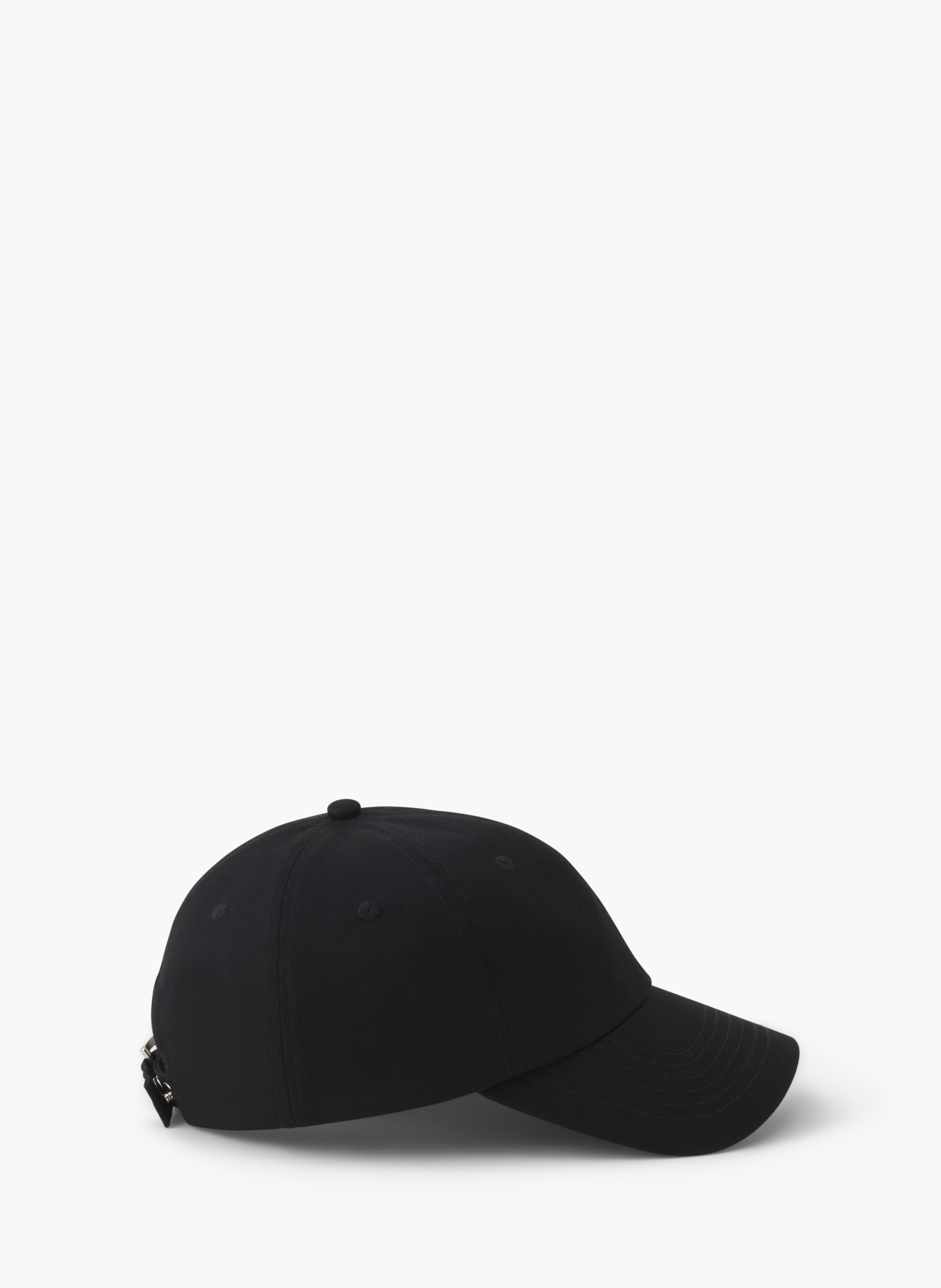 Casquette signature lanvin en coton LANVIN Noir