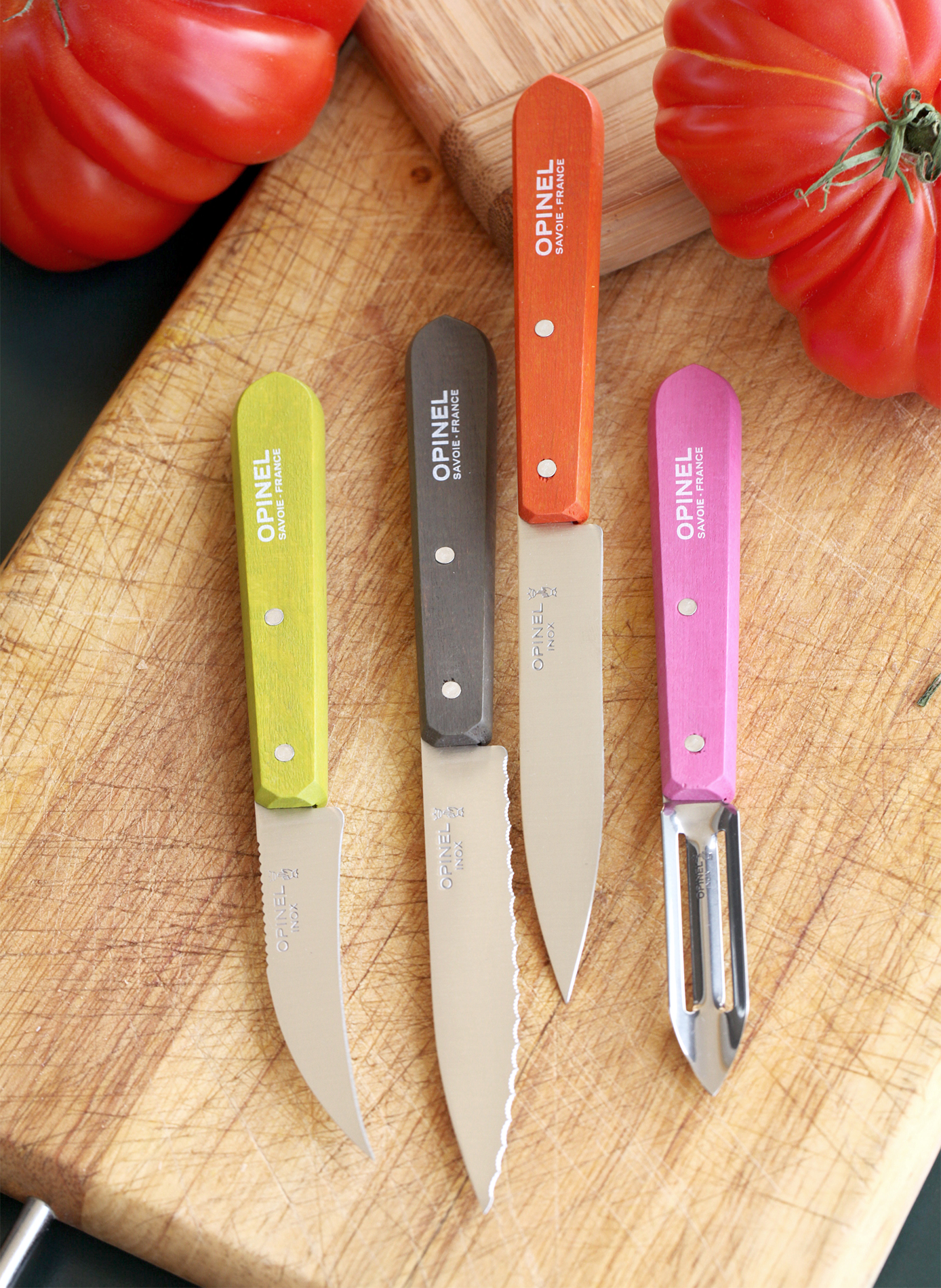 Coffret de 4 couteaux Les Essentiels OPINEL Multicolore