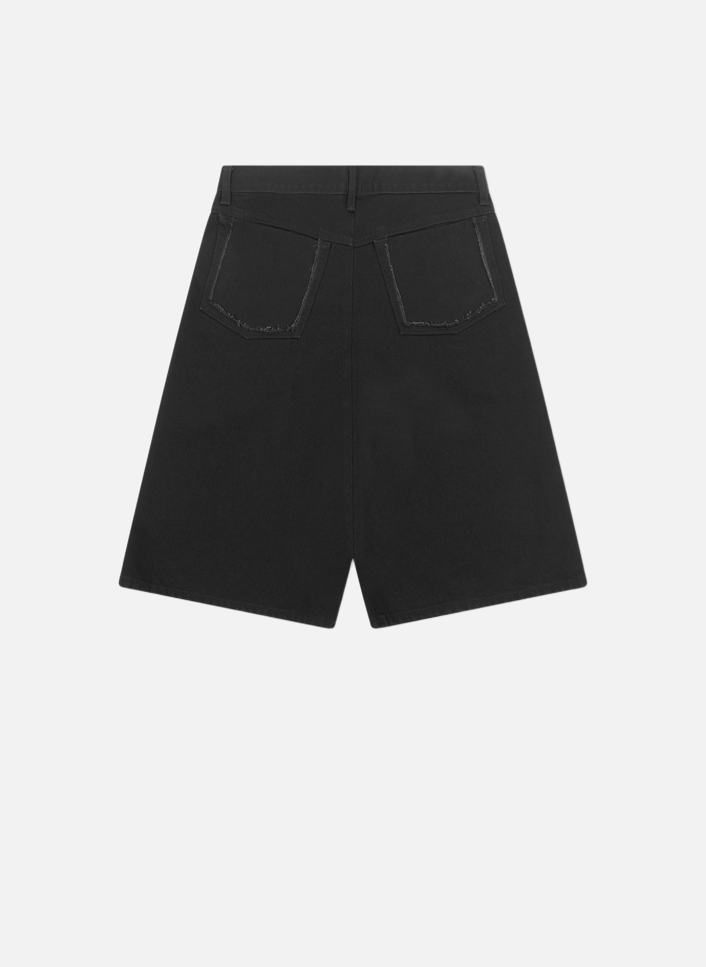 Short en jean fence HELIOT EMIL Noir