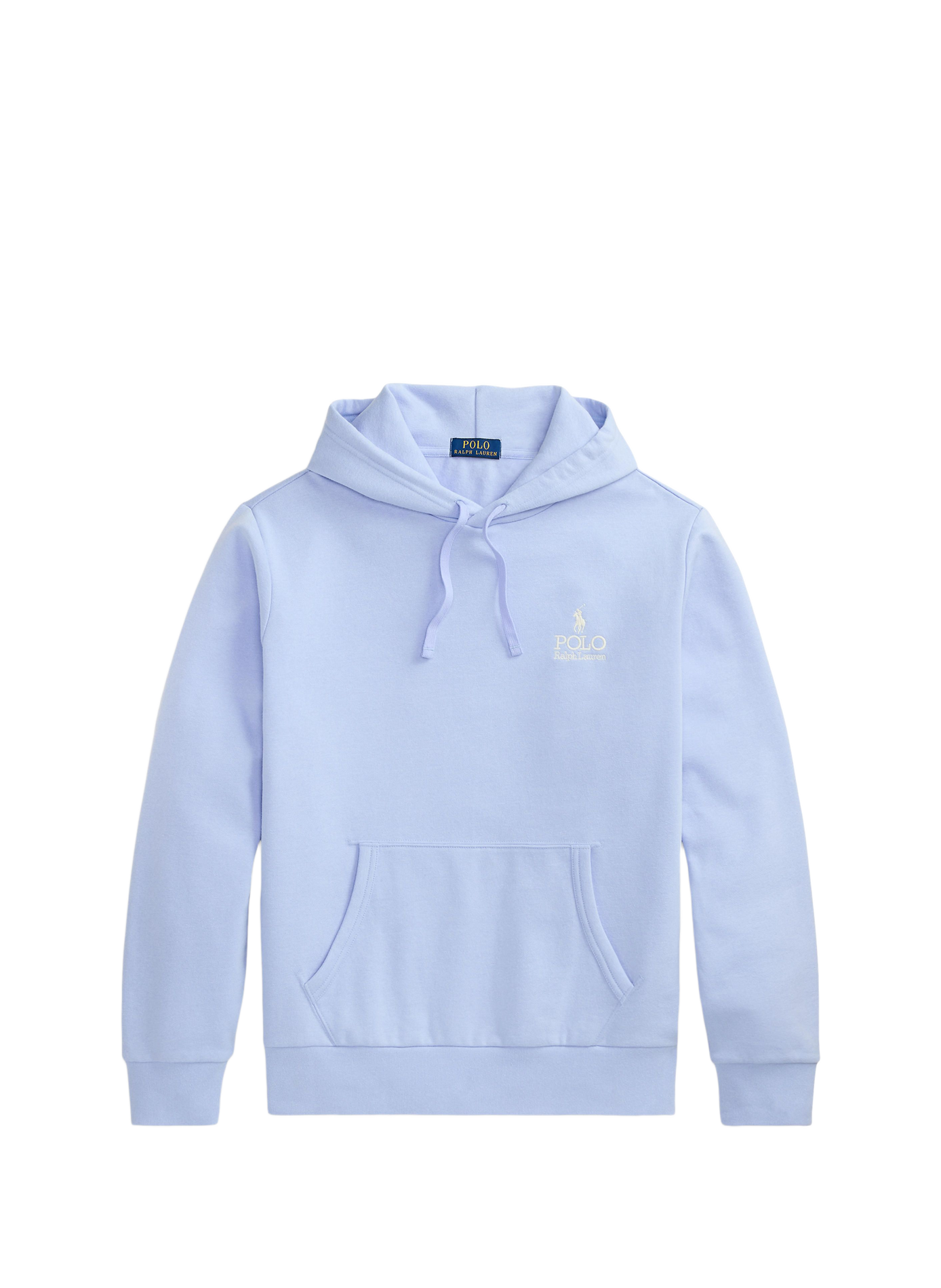 Sweat à capuche en coton mélangé POLO RALPH LAUREN Bleu
