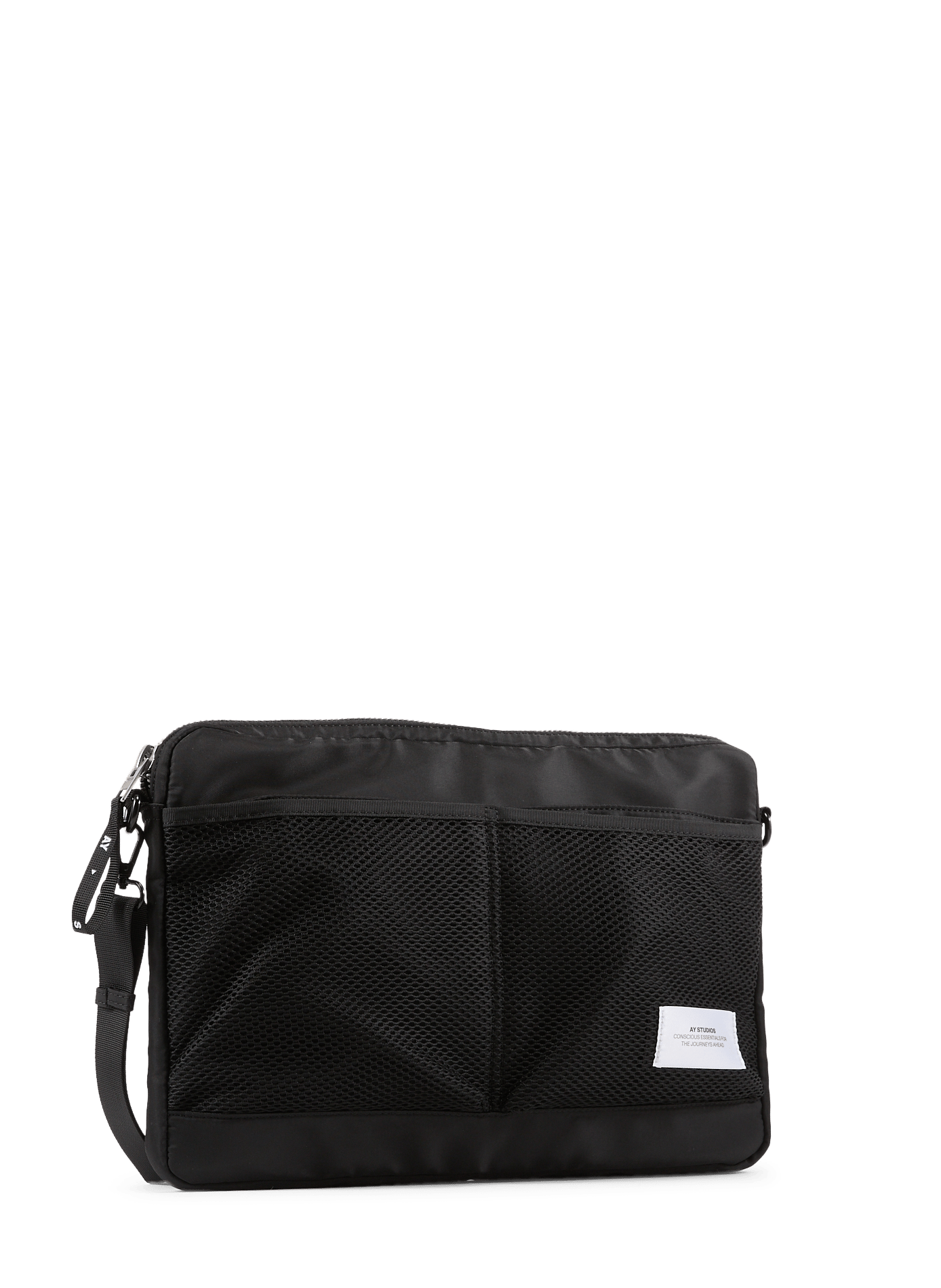 Shoulder computer bag AY STUDIOS Black