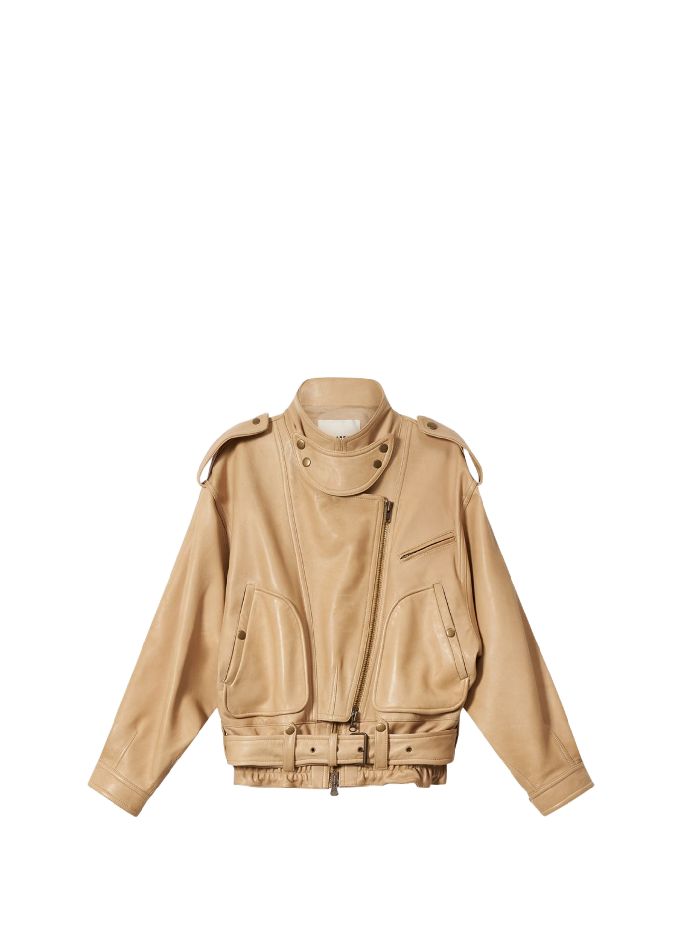 Farza Lammlederjacke ISABEL MARANT Beige