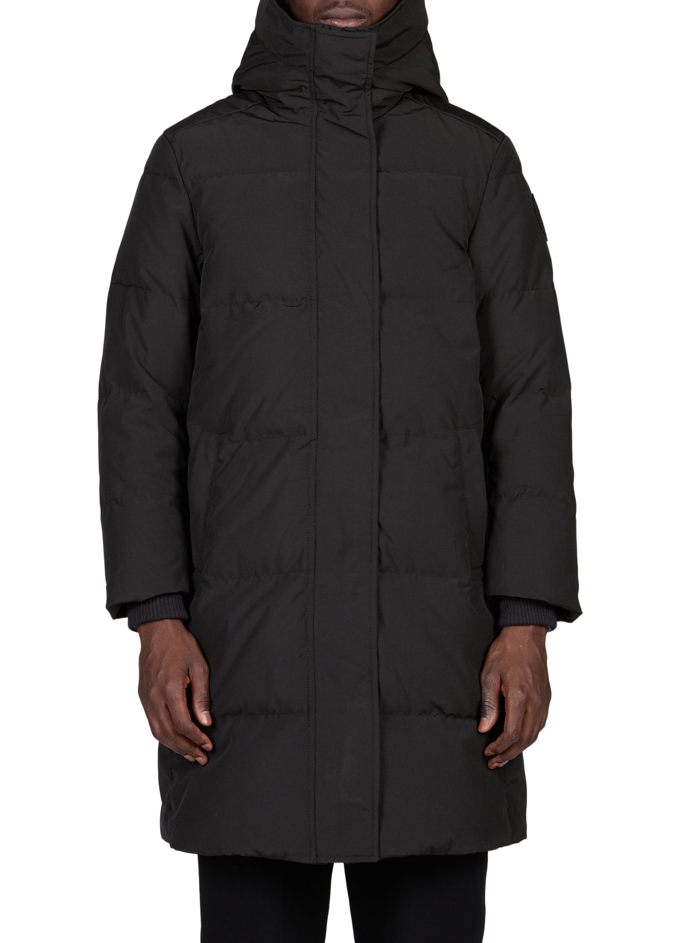 Parka Louise matelassée à capuche CANADA GOOSE Noir