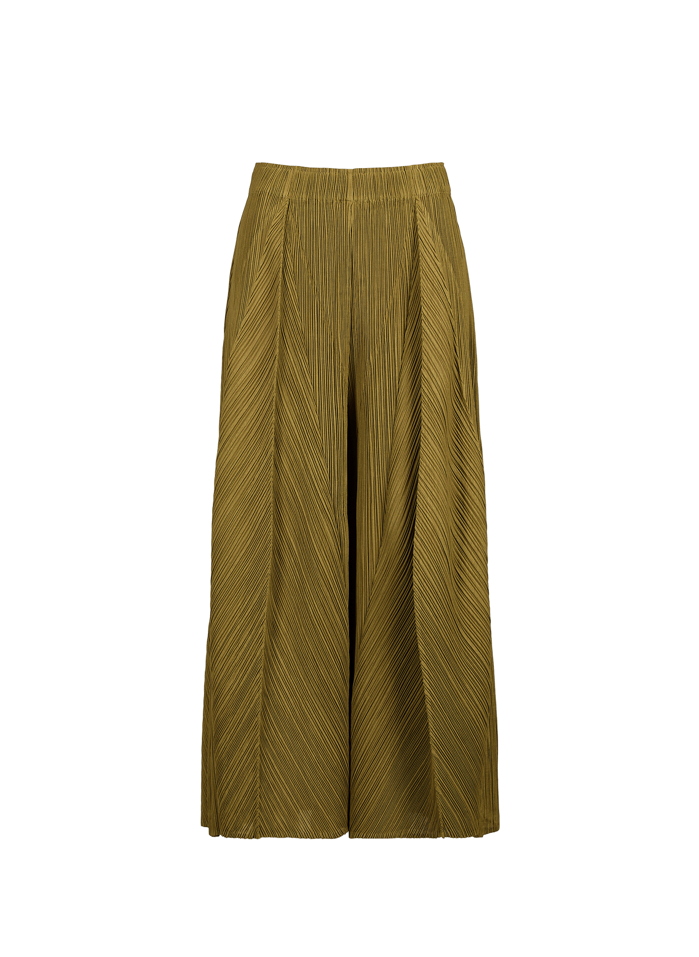 Weite gestreifte Hose ADOLFO DOMINGUEZ Grun