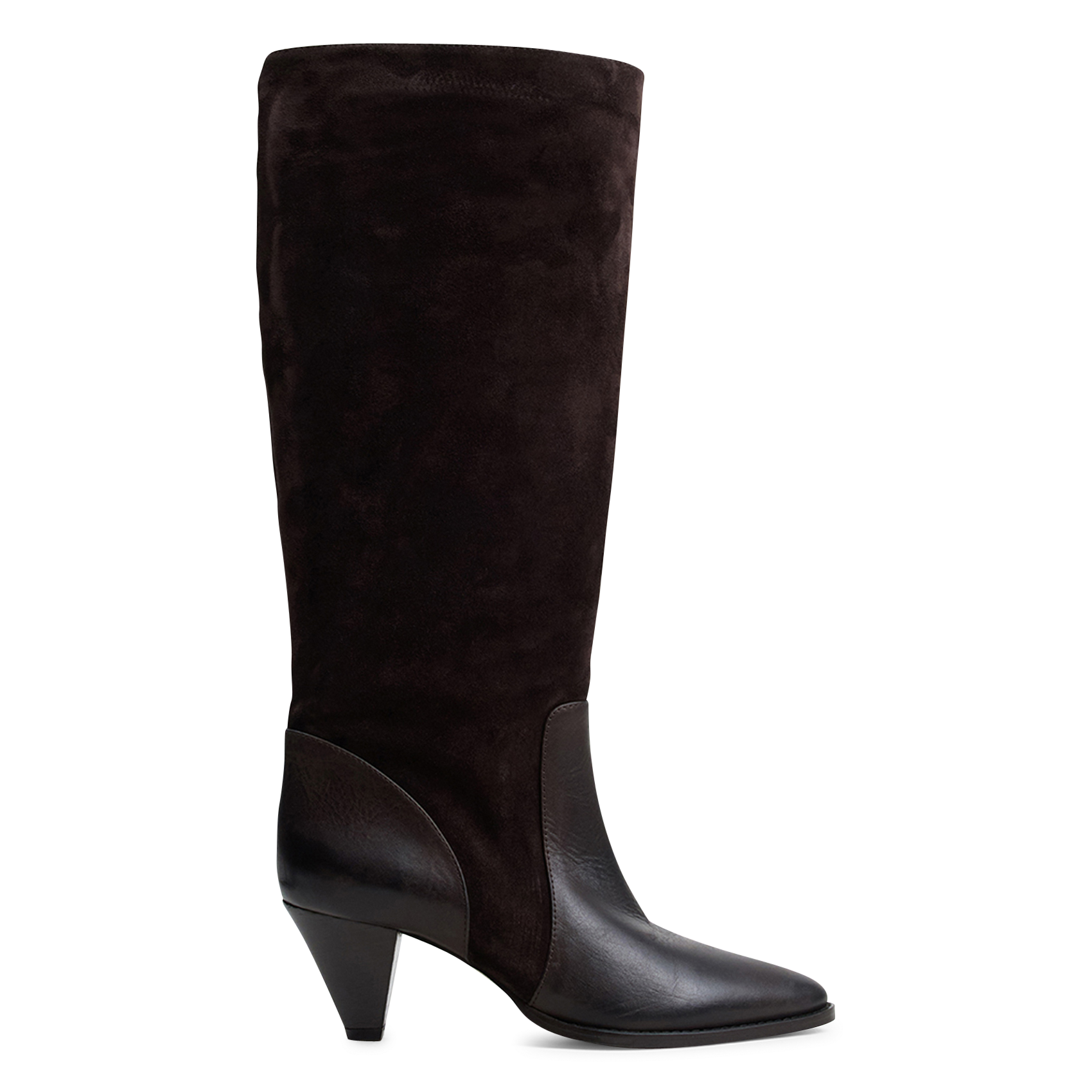 Bottes en cuir leonore JONAK Marron