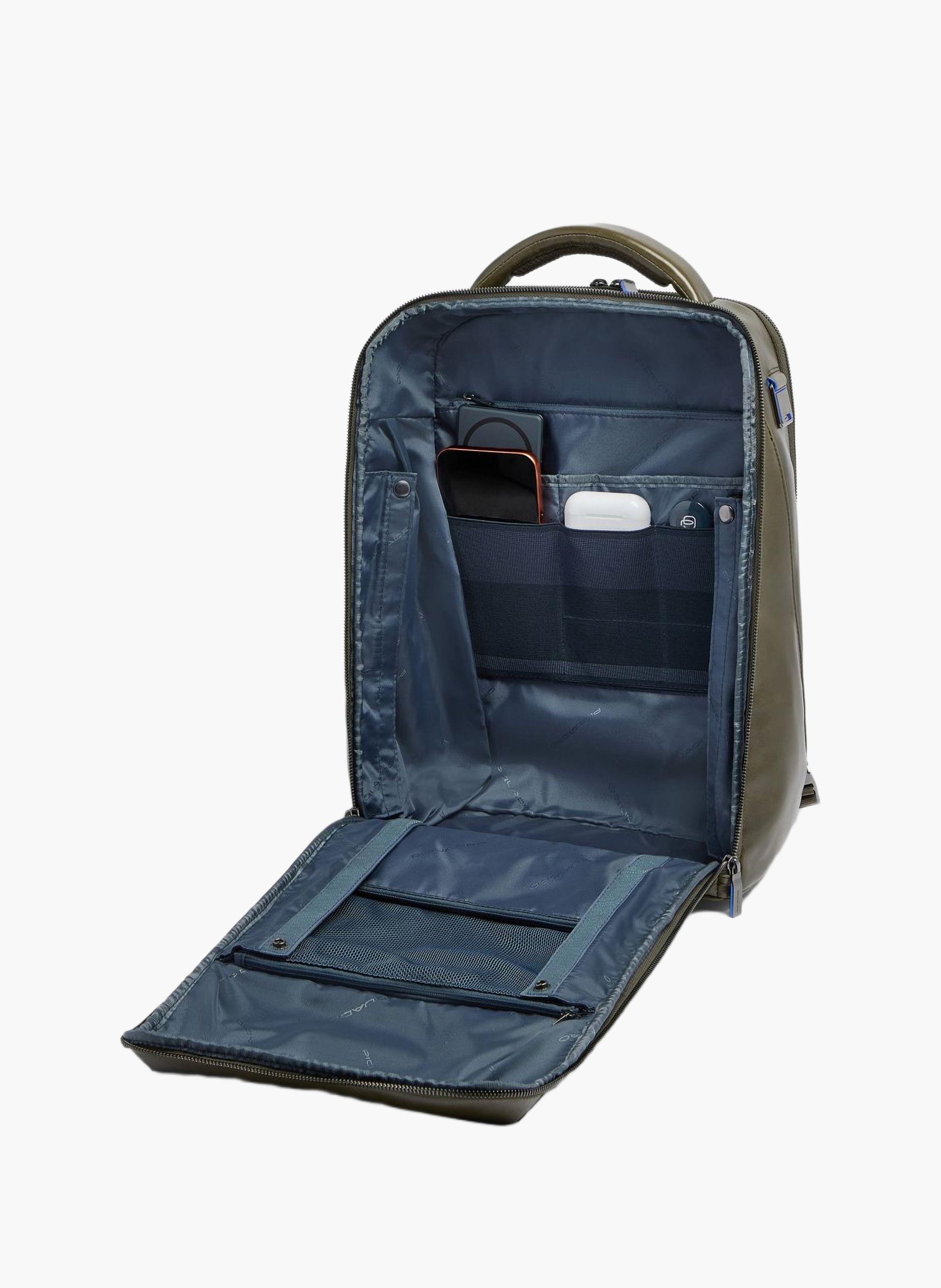 Rugzak voor 14" laptop, aanpasbaar PIQUADRO Groen