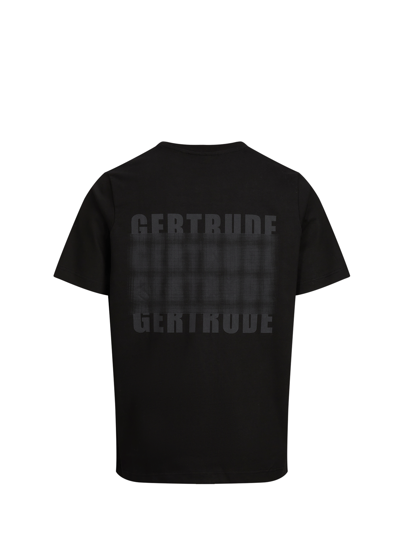 Round neck T-shirt | Black GERTRUDE Men