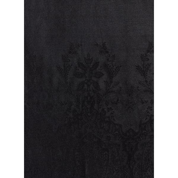 Etole jacquard Palma en laine et soie