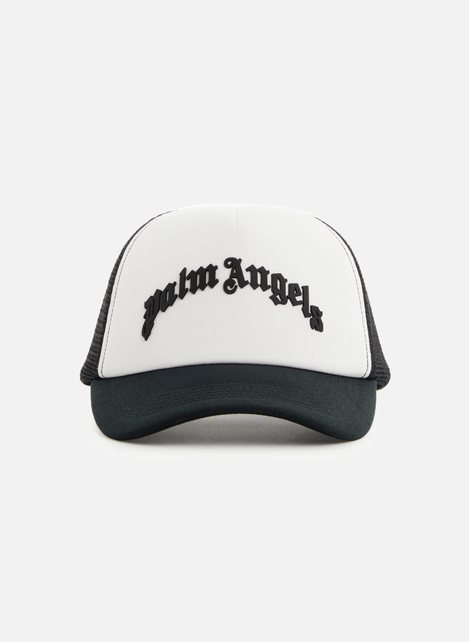 Trucker baseball cap with logo PALM ANGELS