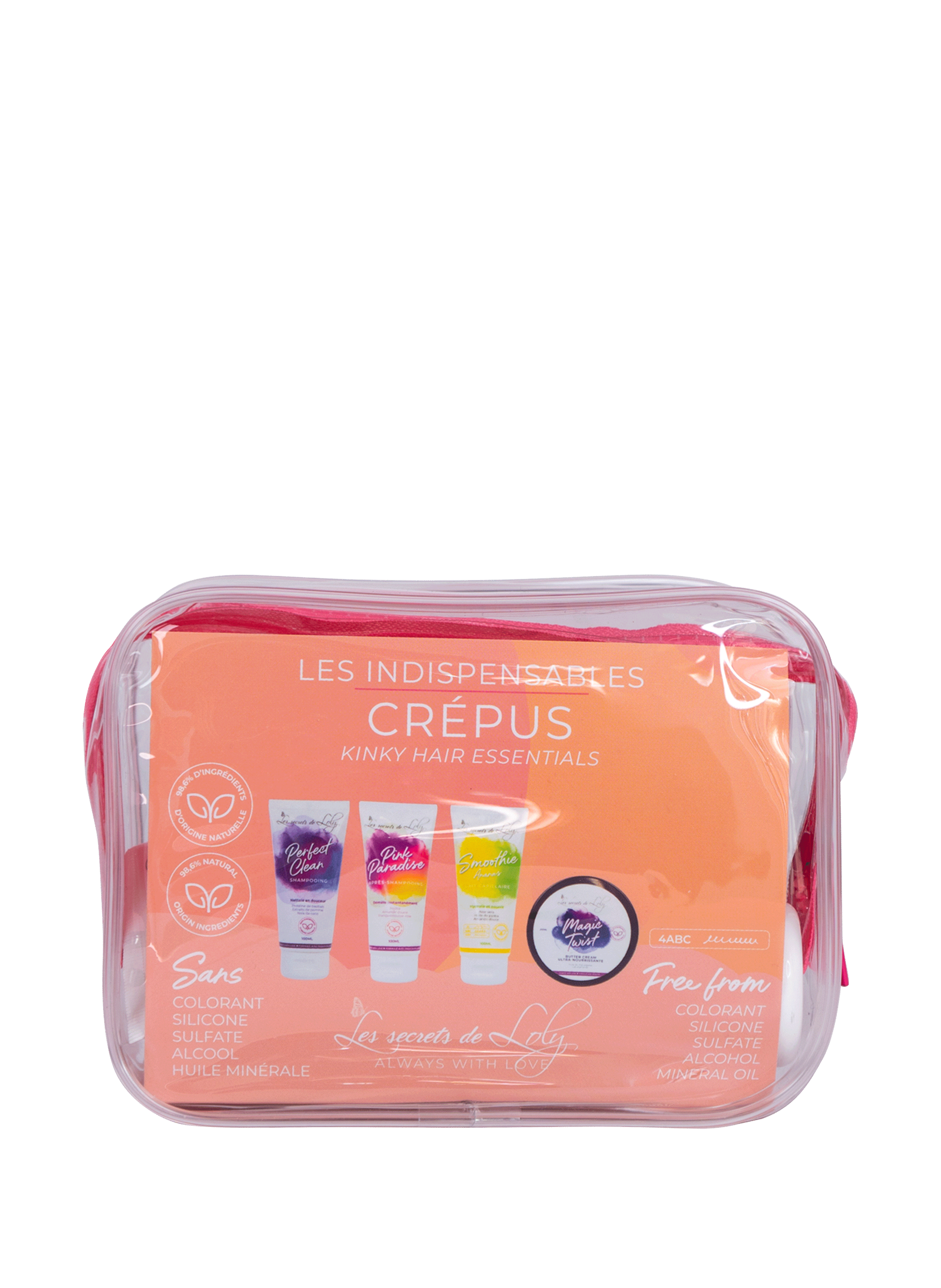TROUSSE DE VOYAGE CREPUS LES SECRETS DE LOLY pour PRINTEMPS BEAUTÉ