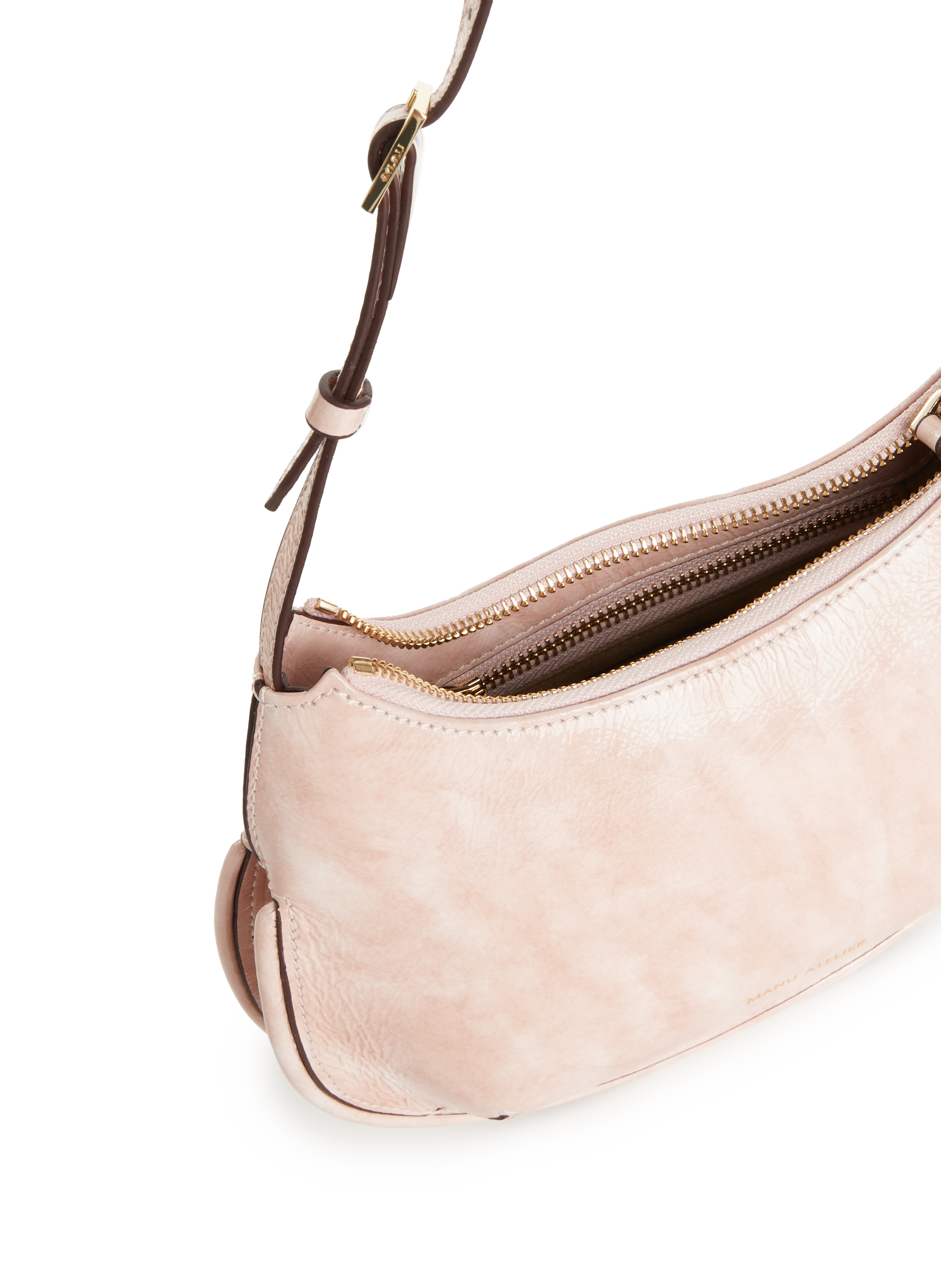 Sac à main Ilda en cuir MANU ATELIER Rose