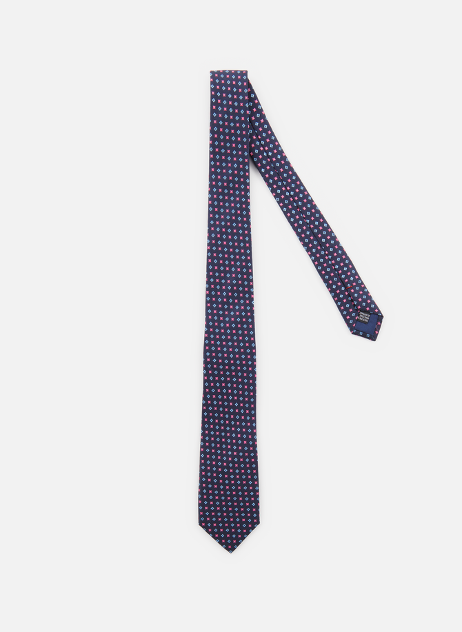 Printed silk tie ATELIER F&B