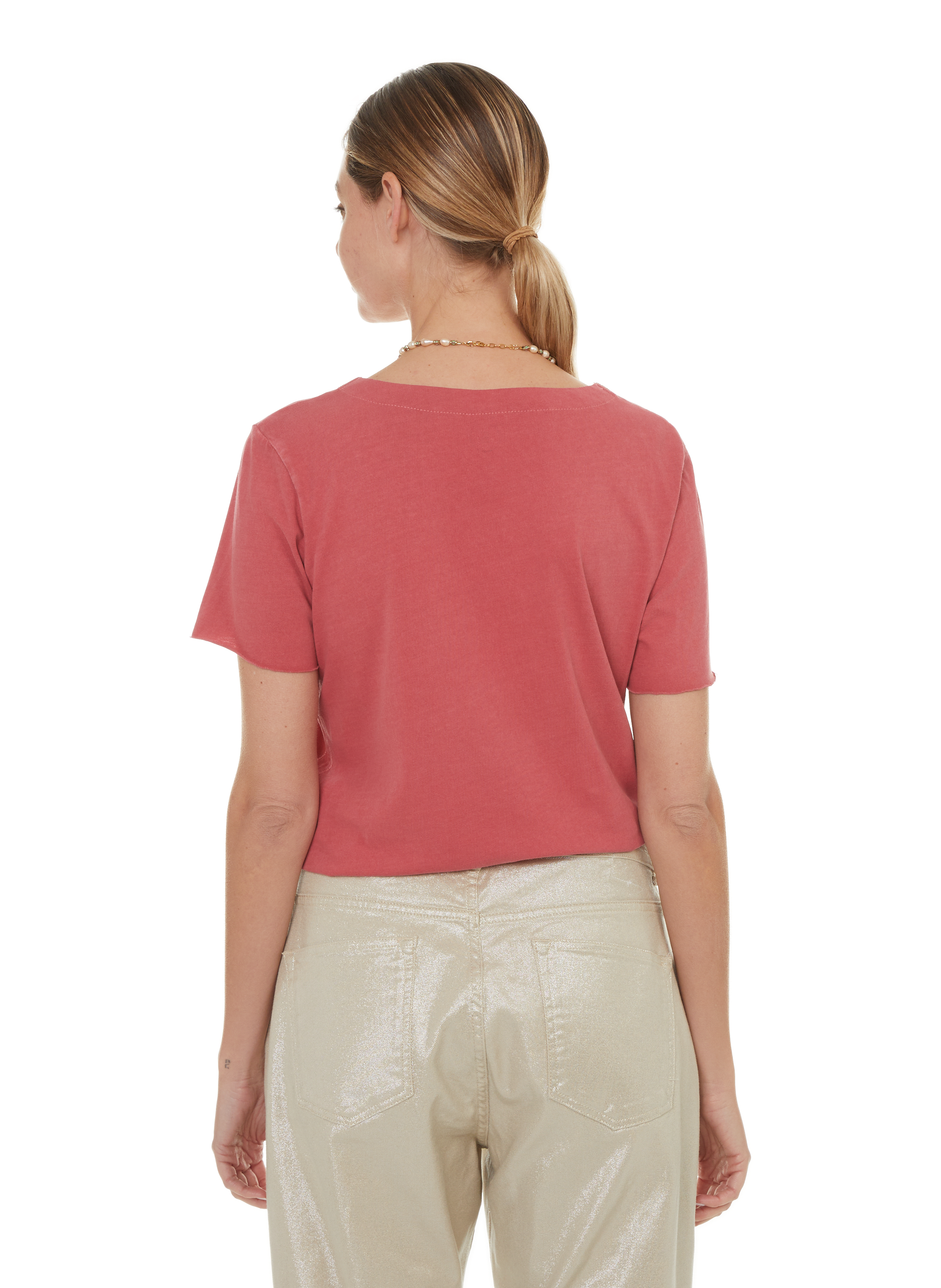 Tizia printed T-shirt LEON & HARPER Orange