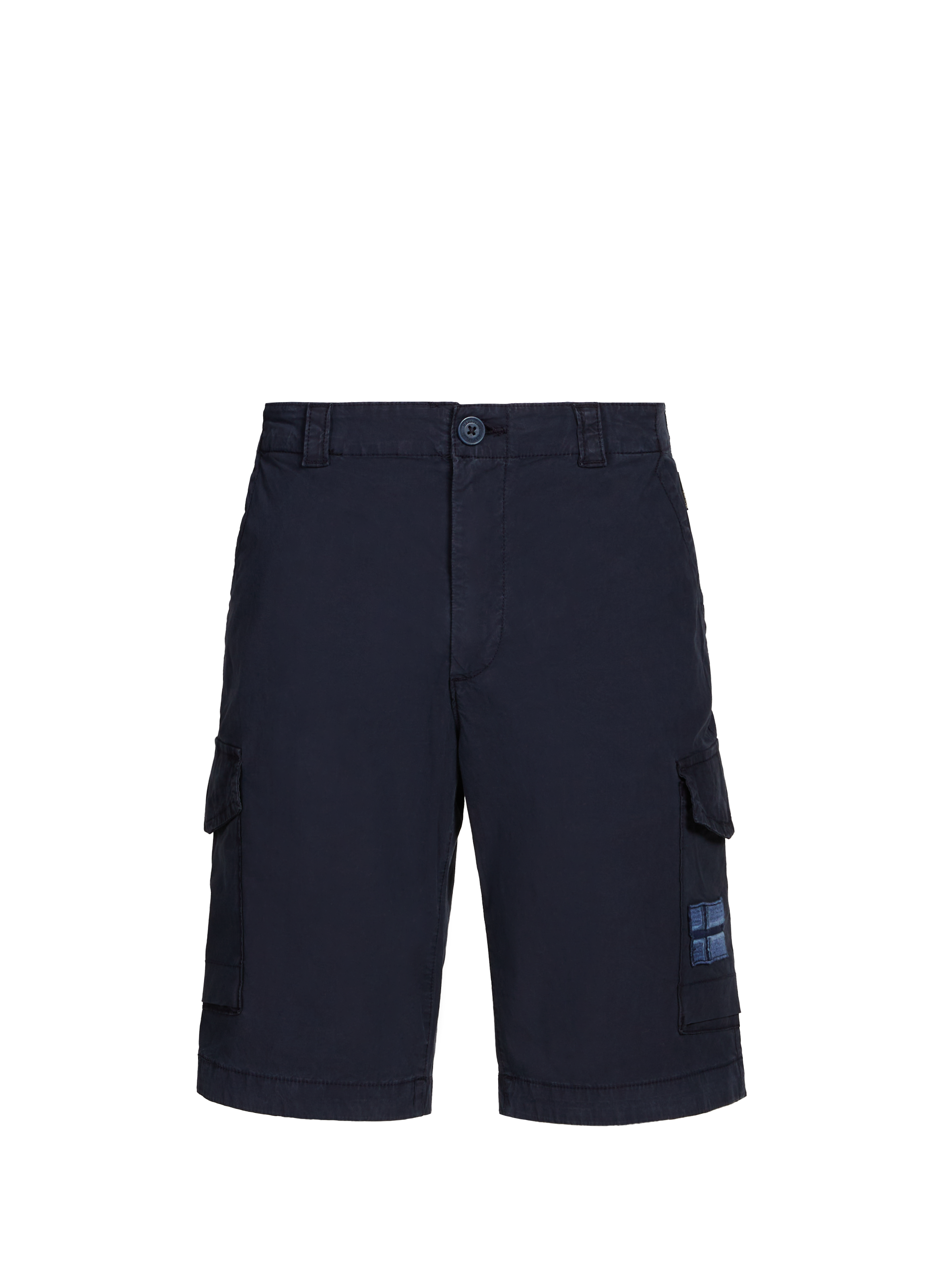 Cotton cargo shorts NAPAPIJRI Blue