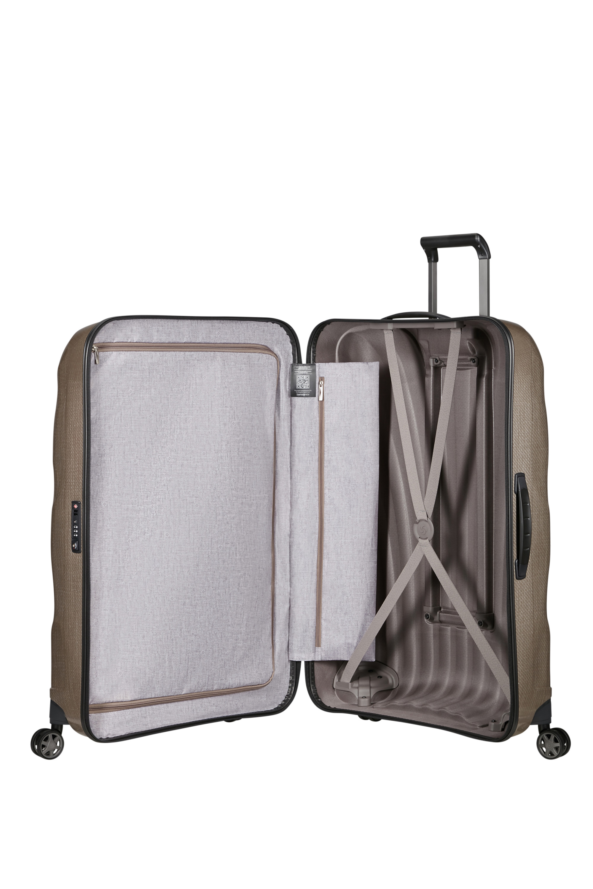 C-lite valise 4 roues taille xl SAMSONITE Doré